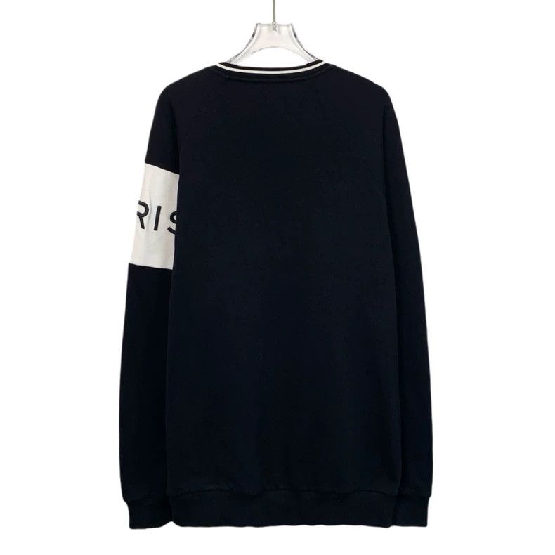 Givenchy Givenchy Black Logo Letter Embroidery T-Shirt Size US M / EU 48-50 / 2 - 2 Thumbnail