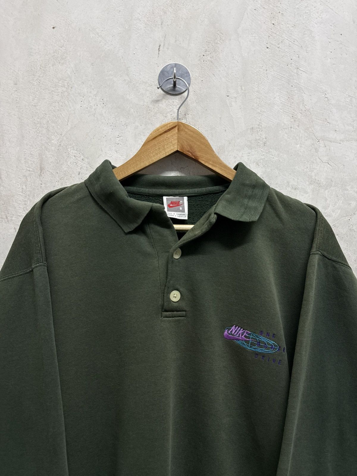Nike Vintage 90’s Nike One Bowerman Drive Boxy Sweatshirt Size US M / EU 48-50 / 2 - 2 Thumbnail
