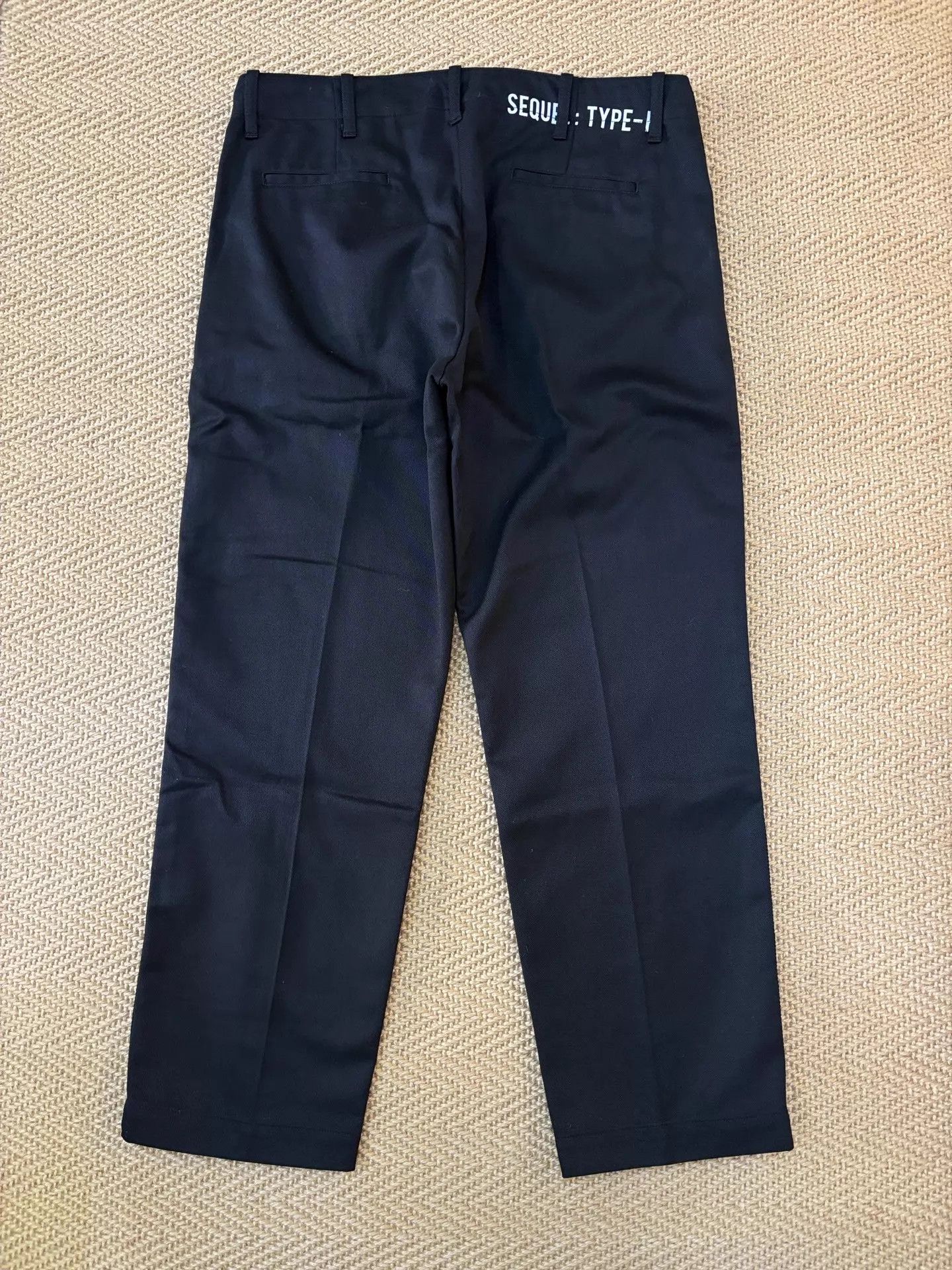 Hiroshi Fujiwara Hiroshi Fujiwara Sequel Type-F 21SS Tapered Black L Size US 34 / EU 50 - 2 Thumbnail