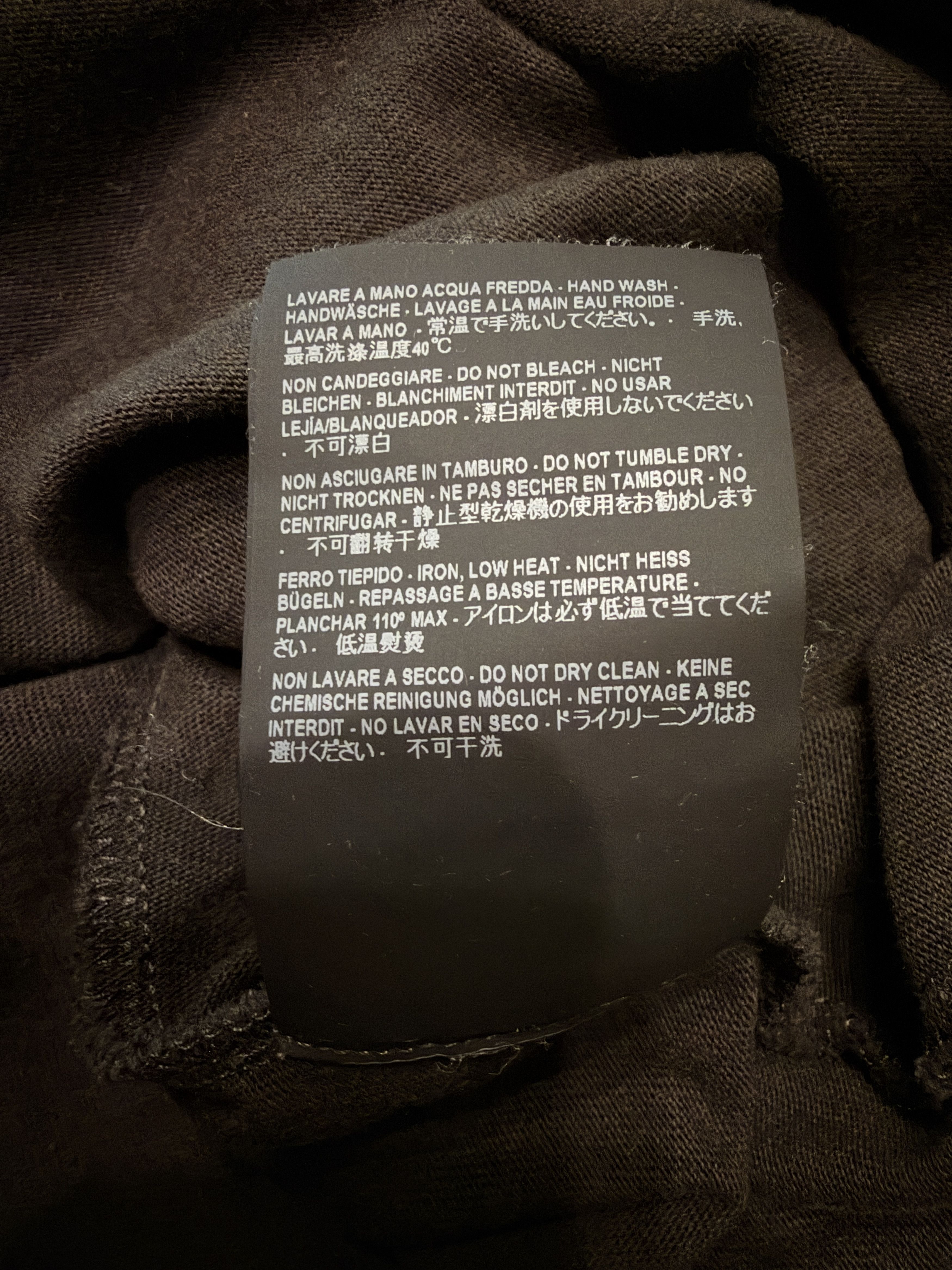 Balenciaga Balenciaga Oversized Universal Flow Tee Black Size US XL / EU 56 / 4 - 7 Thumbnail