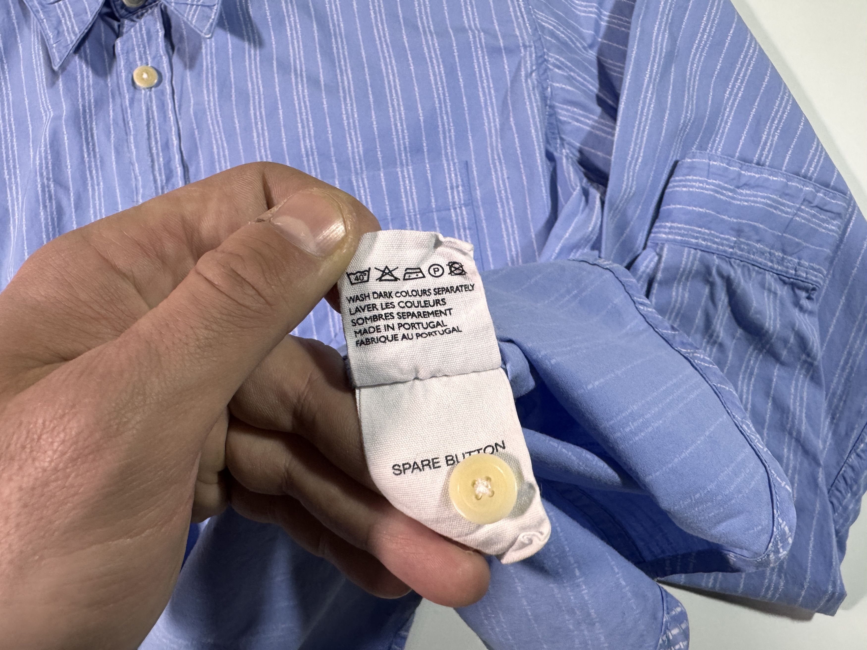 Margaret Howell Margaret Howell MHL Basic Button Up Shirt Blue S Size US S / EU 44-46 / 1 - 6 Thumbnail