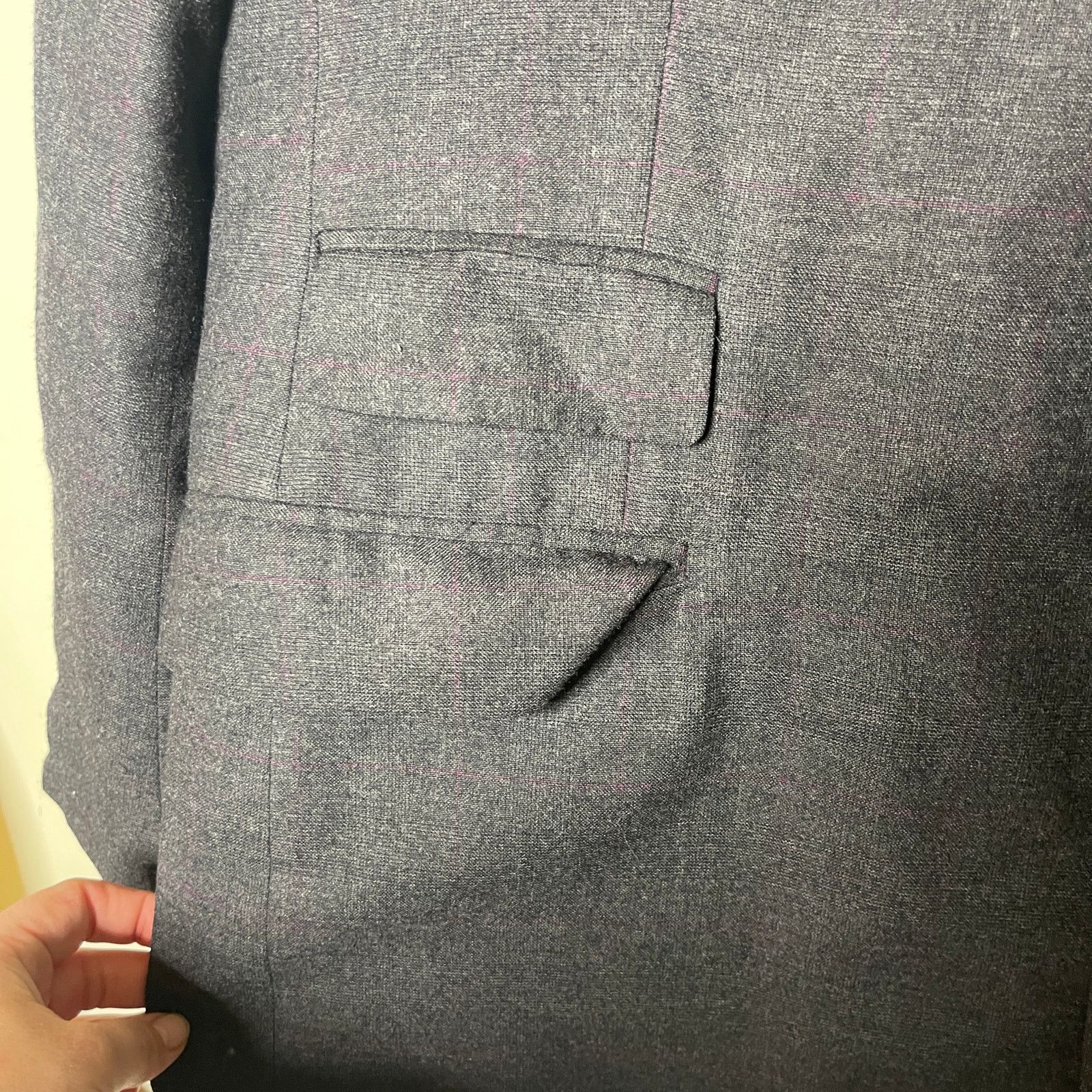 Ralph Lauren Purple Label Ralph Lauren Purple Label grey 100% wool 46R Size 46R - 5 Thumbnail