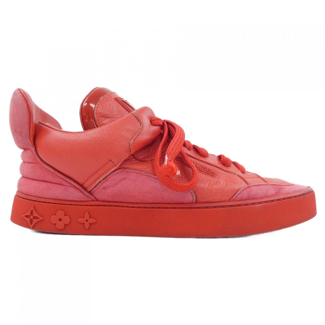 Louis Vuitton Louis Vuitton Louis Vuitton Sneakers Leather Shoes KANYEWEST DUTY FREE for USA Size ONE SIZE - 1 Thumbnail