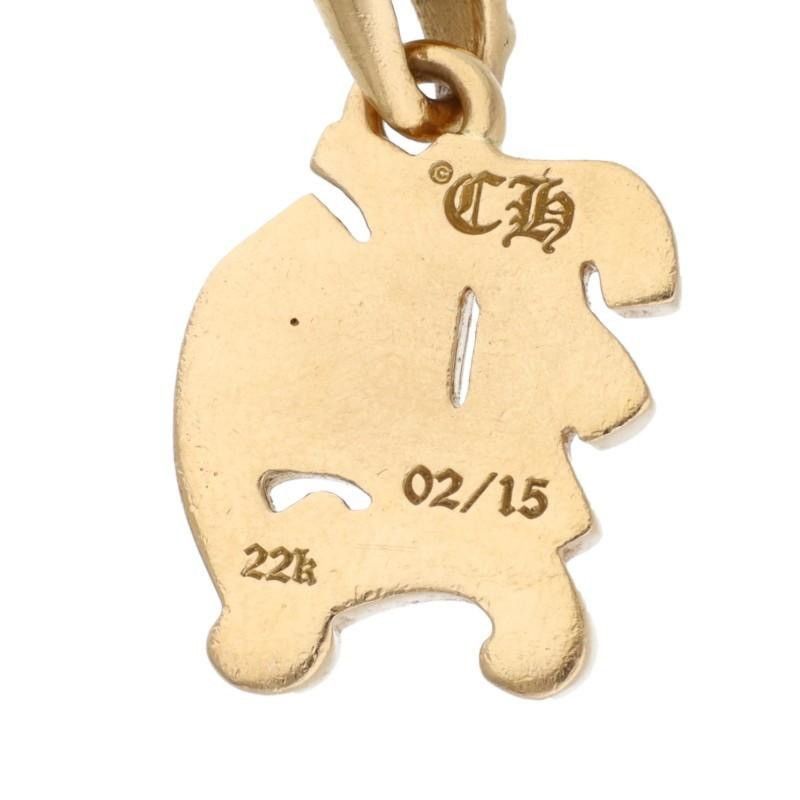 Chrome Hearts Chrome Hearts 22K Gold Alphabet H pendant Charm Size ONE SIZE - 3 Thumbnail