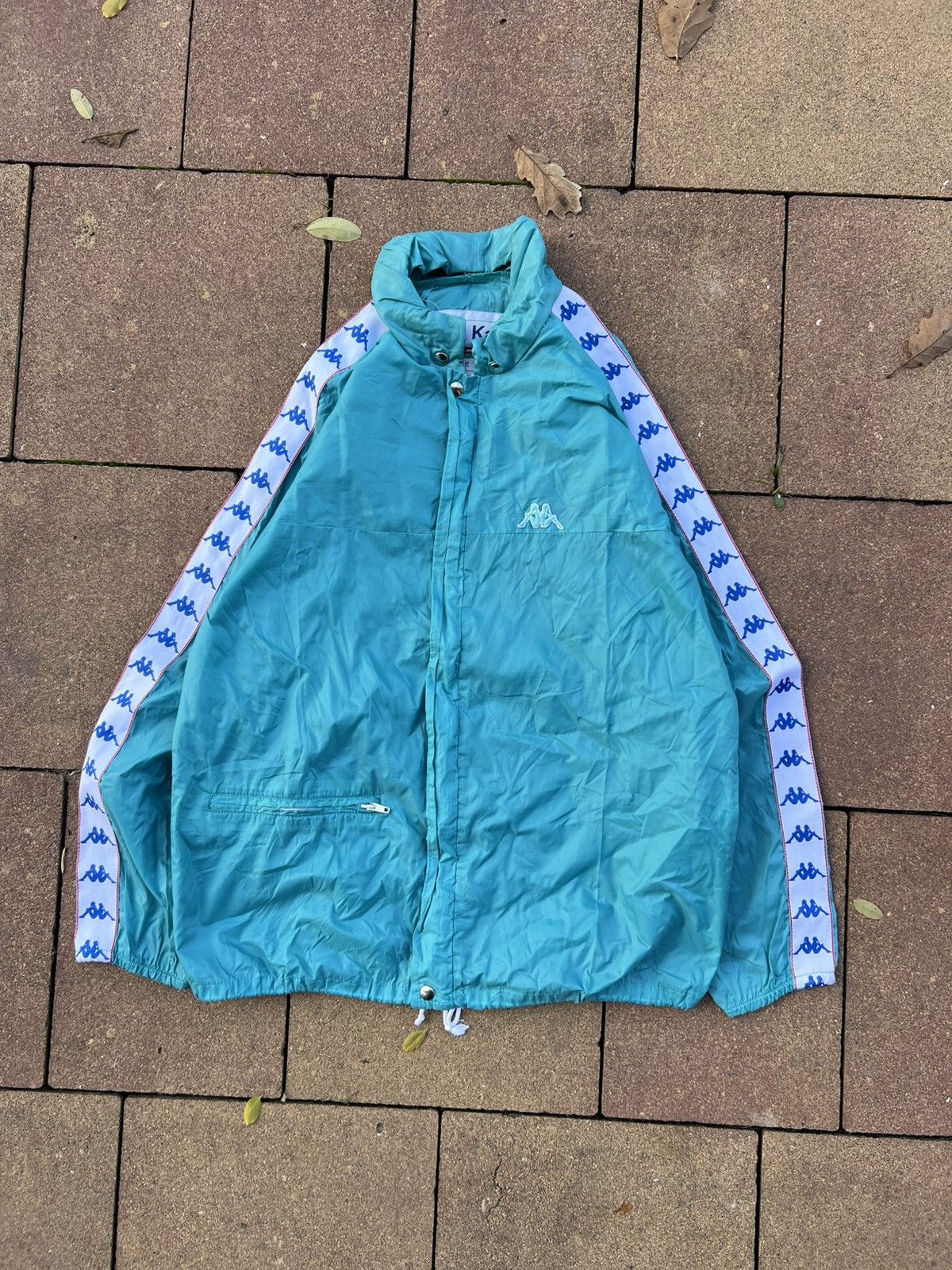 Kappa Vintage Kappa Y2K Hype 90s Nylon Rare Windbreaker Jacket Size US S / EU 44-46 / 1 - 2 Thumbnail