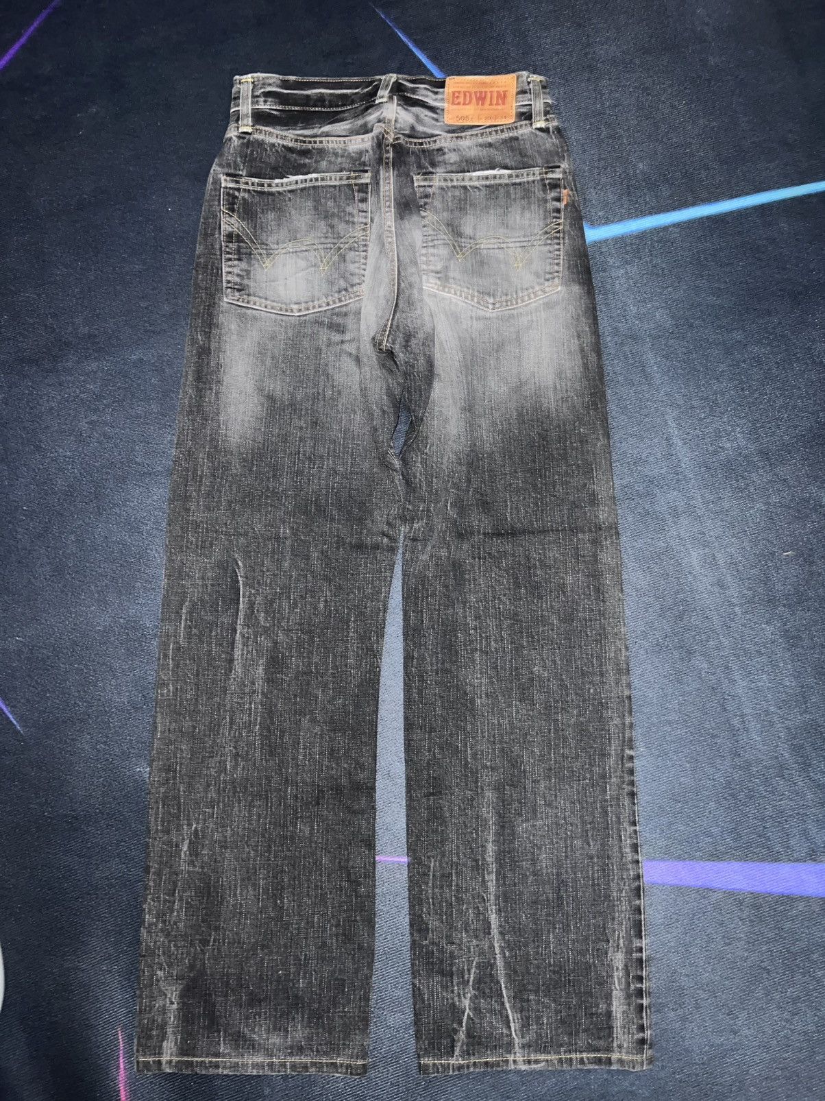 Edwin Edwin 505Z Black Jeans Size US 29 - 2 Thumbnail
