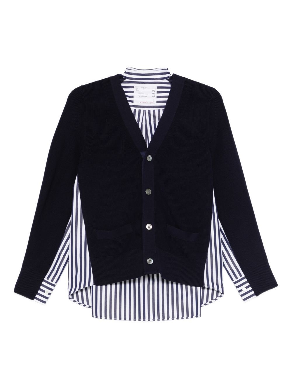 Sacai COTTON CARDIGAN Size M / US 6-8 / IT 42-44 - 1 Thumbnail