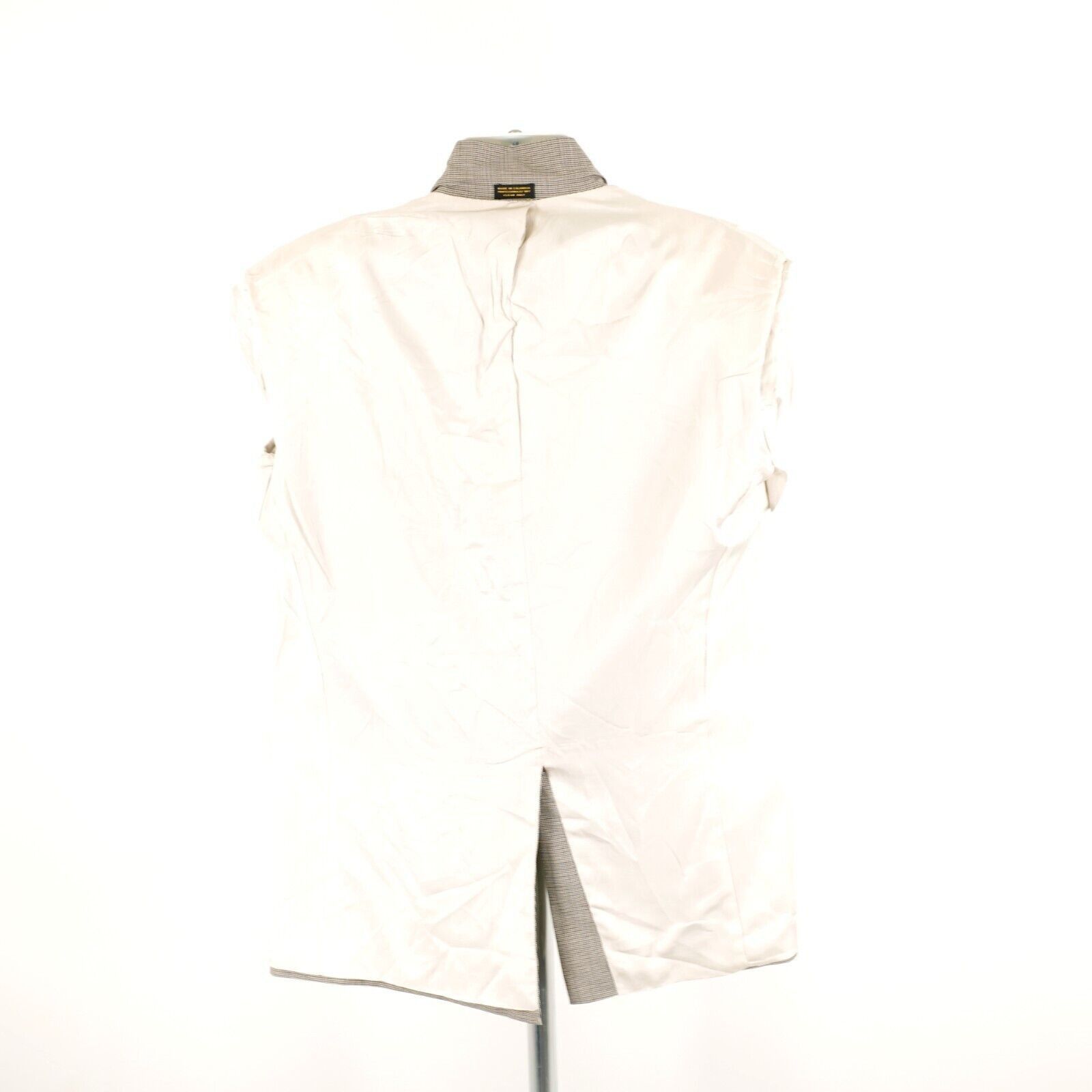 Oscar De La Renta Oscar De La Renta Travelers Worsted Wool 42R Cream Gray Star Size 42R - 12 Thumbnail