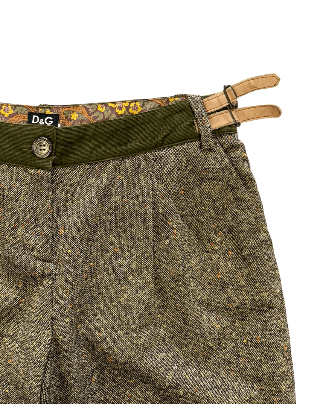 Dolce & Gabbana Dolce & Gabbana Speckled Tweed Cropped Pants Size 28" / US 6 / IT 42 - 7 Thumbnail