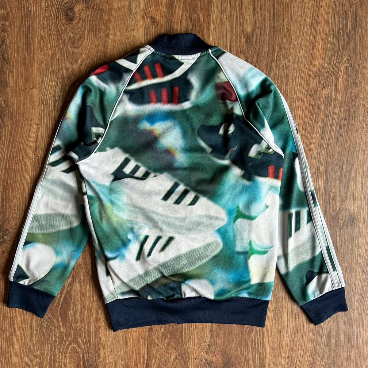 Adidas Adidas Superstar Overprint Graphic Track Top Jacket Size US S / EU 44-46 / 1 - 4 Thumbnail