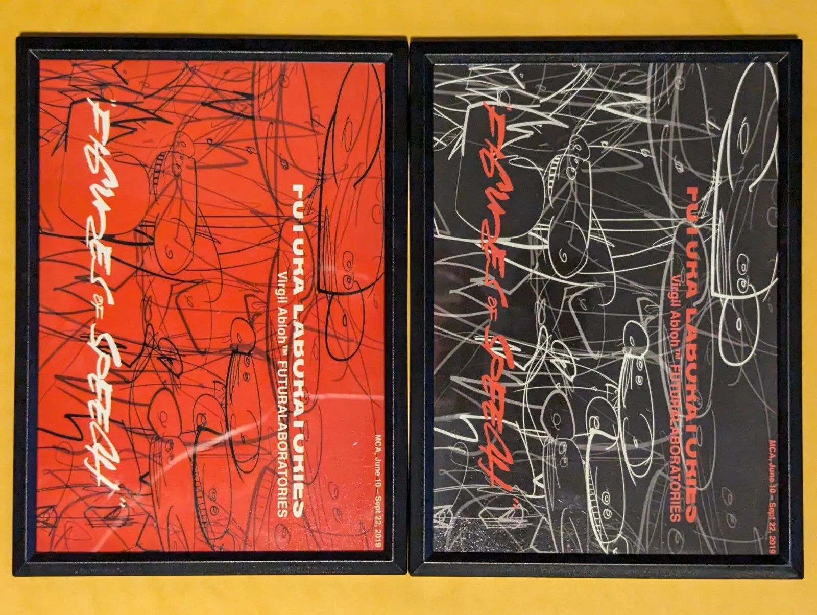 Futura FUTURA LABORATORIES x Virgil Abloh MCA Chicago Postcard Set Size ONE SIZE - 3 Thumbnail