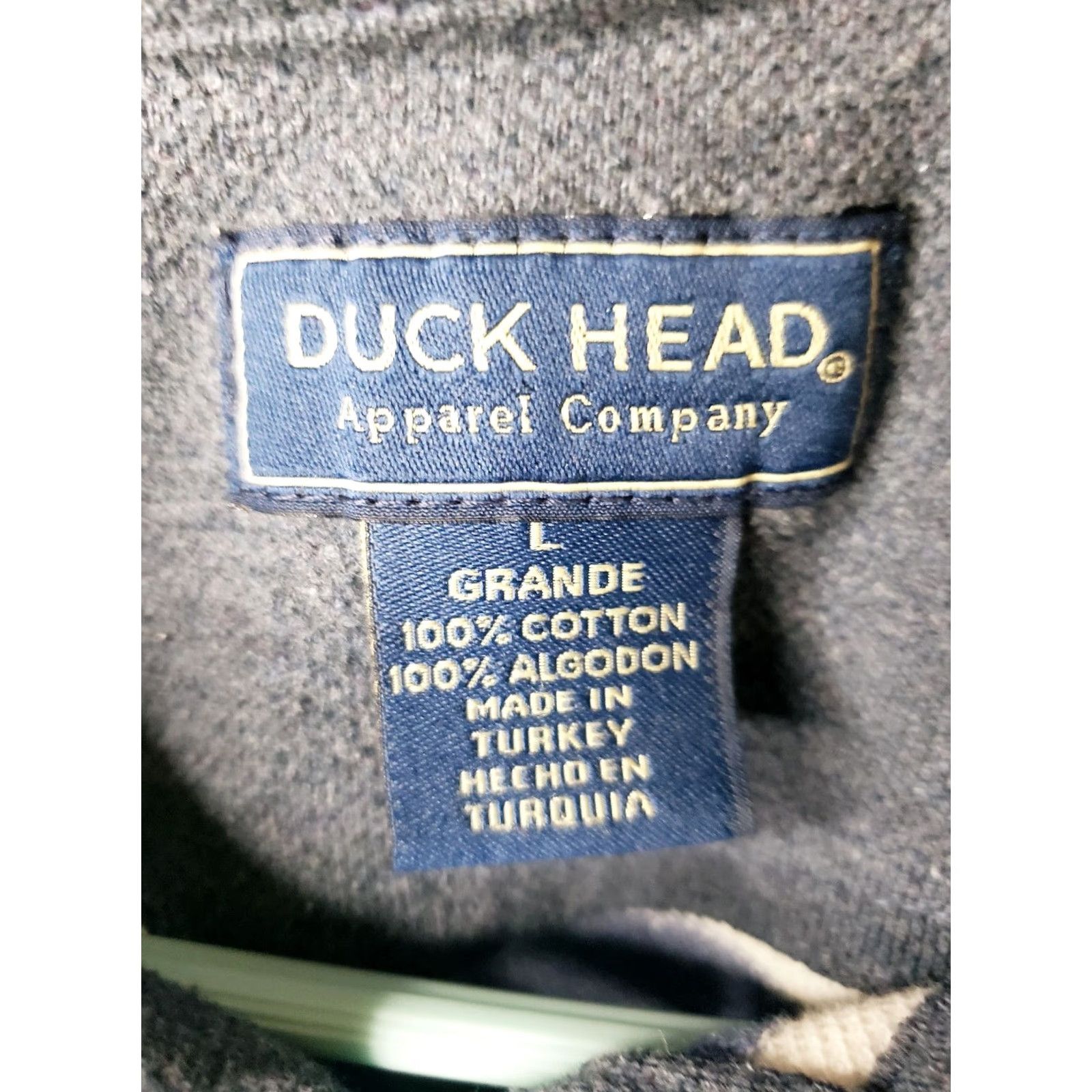 Vintage VINTAGE Duck Head Polo Shirt Men Large Blue Striped Short Sleeve 100% Cotton Embroidered Logo Button Collar Casual Golf Rugby Walking Size US L / EU 52-54 / 3 - 7 Thumbnail