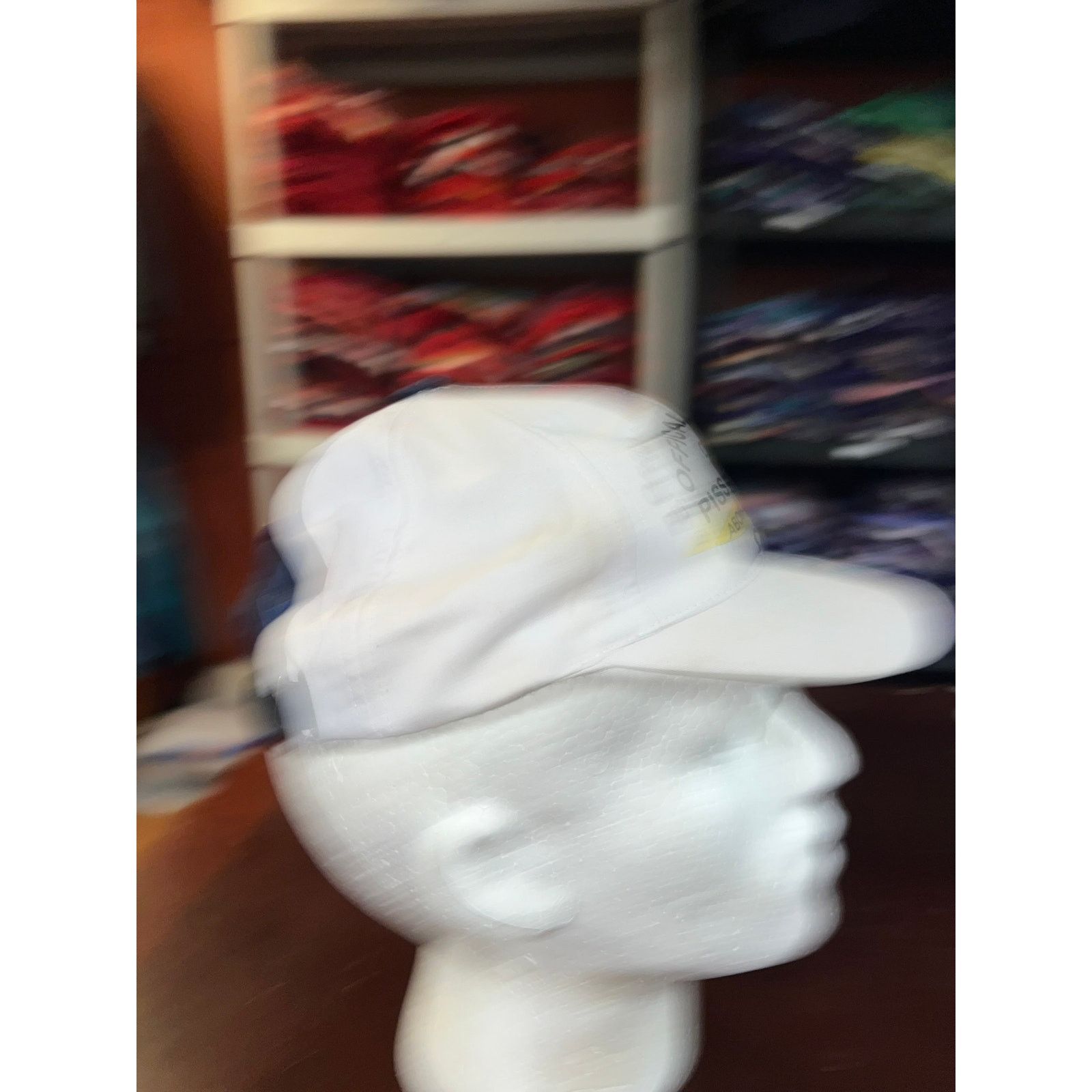 Vintage Vintage Piss And Moan Club Hat Official Member White Cap Size ONE SIZE - 6 Thumbnail