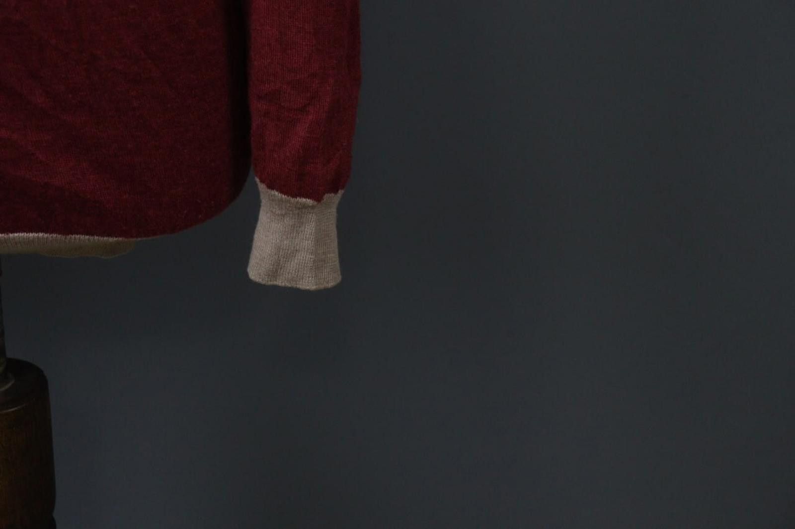 Kenzo Kenzo Red Wool Knitted Crew Pullover Sweater Size L Size L / US 10 / IT 46 - 4 Thumbnail