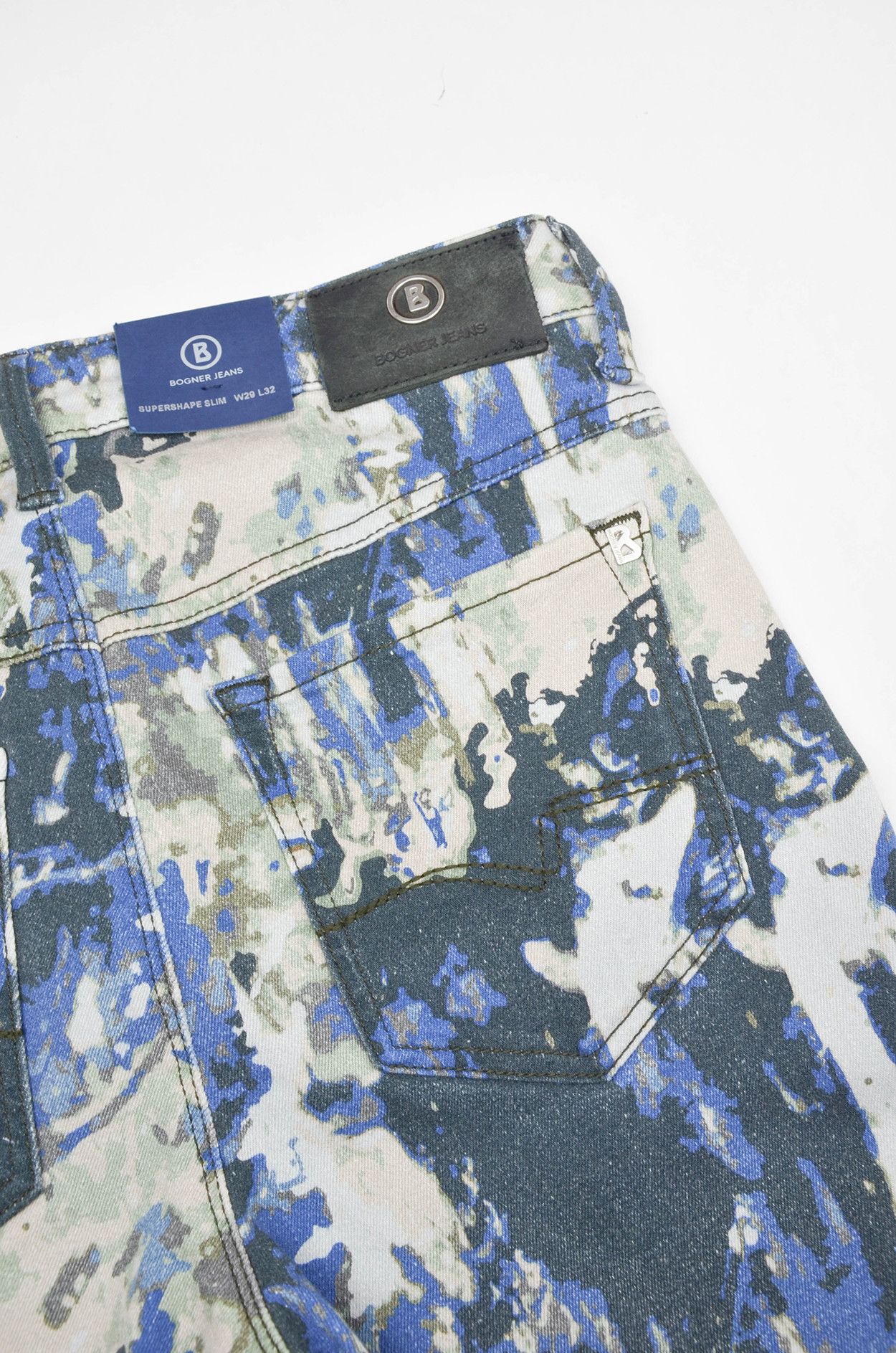 Bogner Bogner Supershape Printed Slim Fit Jeans size 29 Size 29" - 12 Thumbnail