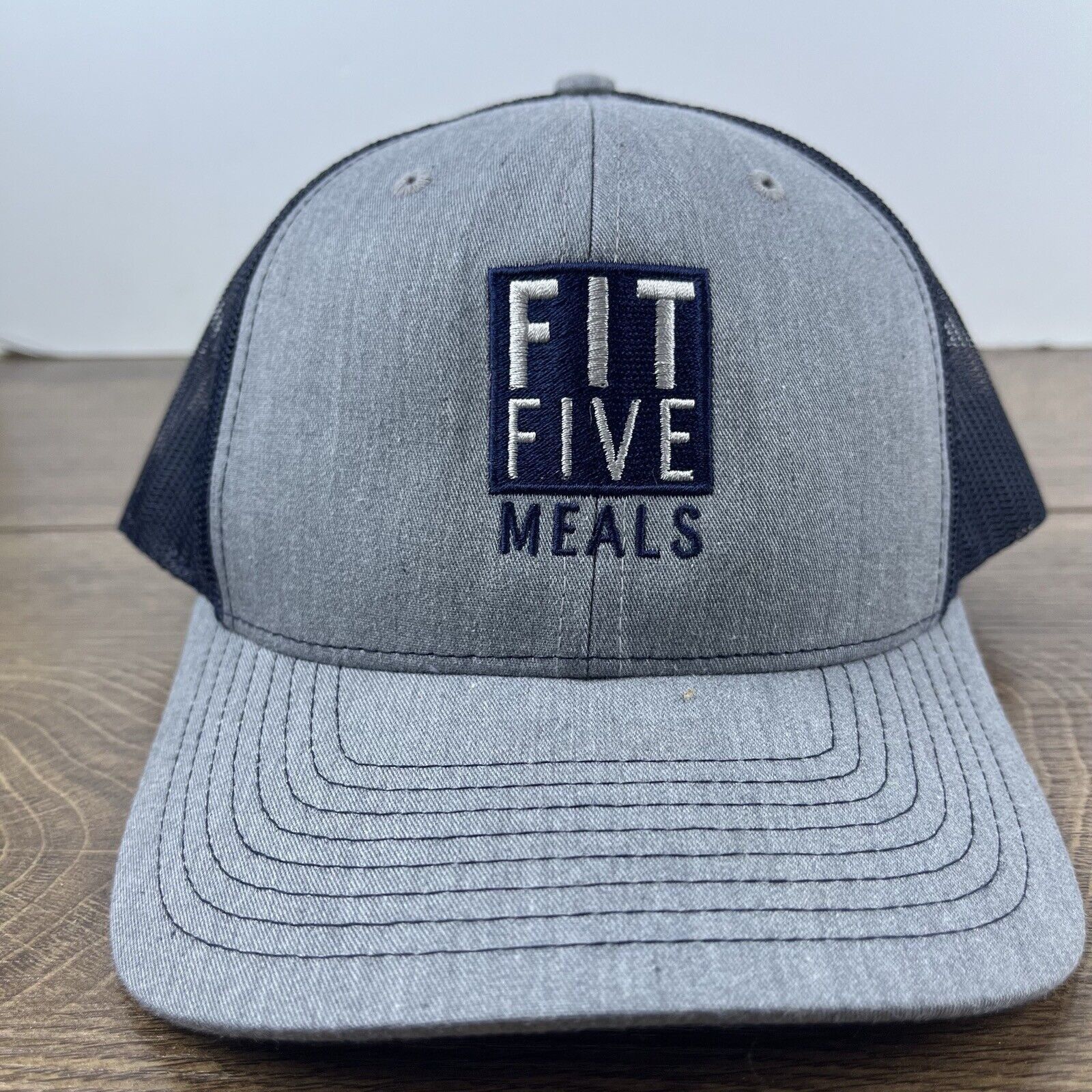 Other Fit Five Meals Hat Gray Cap Adjustable Hat Gray Adult Fit Ha Size ONE SIZE - 3 Thumbnail