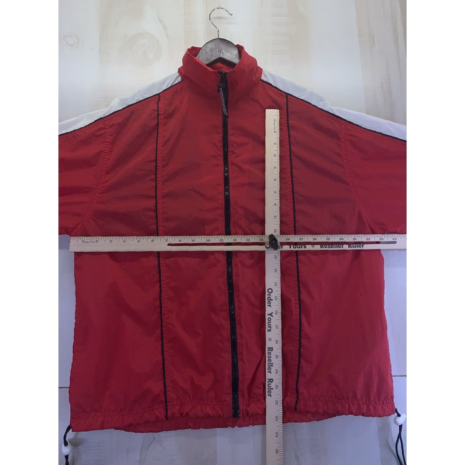 Vintage VINTAGE Kathy Ireland Active Womens Jacket Windbreaker Nylon Red S/M 1990s | Sportswear/Beach | Casual Womens Size S / US 4 / IT 40 - 5 Thumbnail