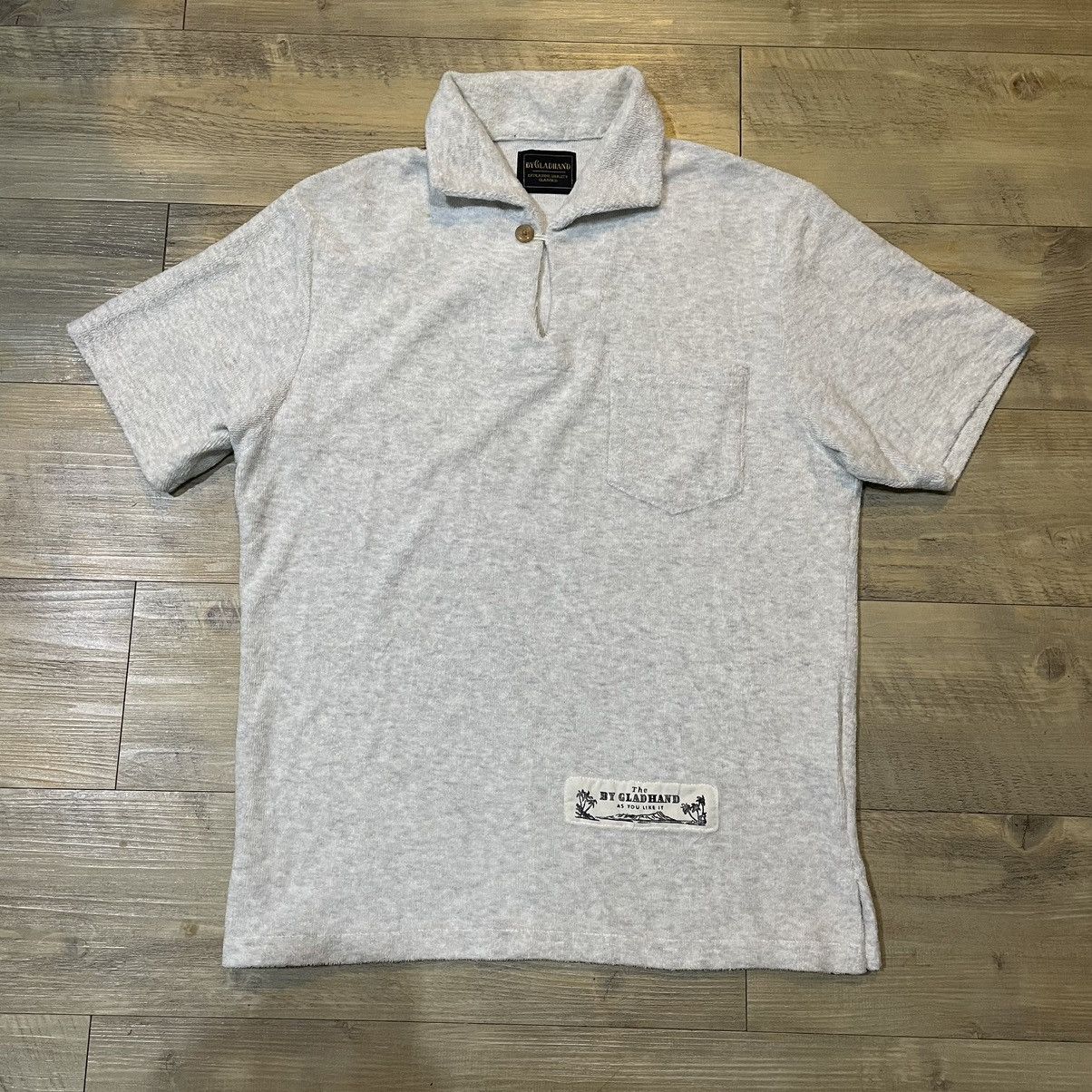 Japanese Brand By glad hand pocket polo shirt Size US S / EU 44-46 / 1 - 1 Thumbnail
