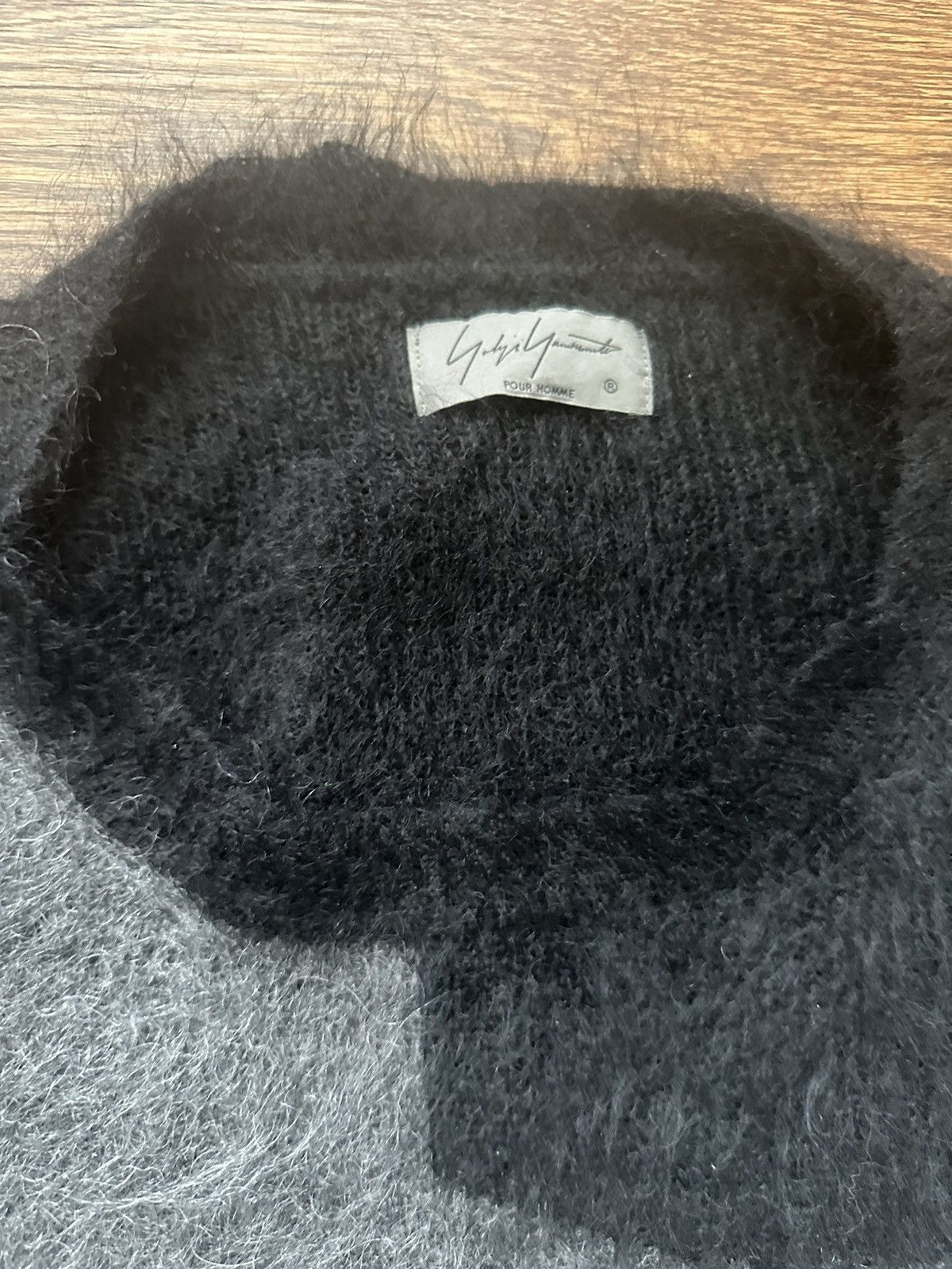 Yohji Yamamoto Yohji Yamamoto Mohair Sweater Size US L / EU 52-54 / 3 - 3 Thumbnail