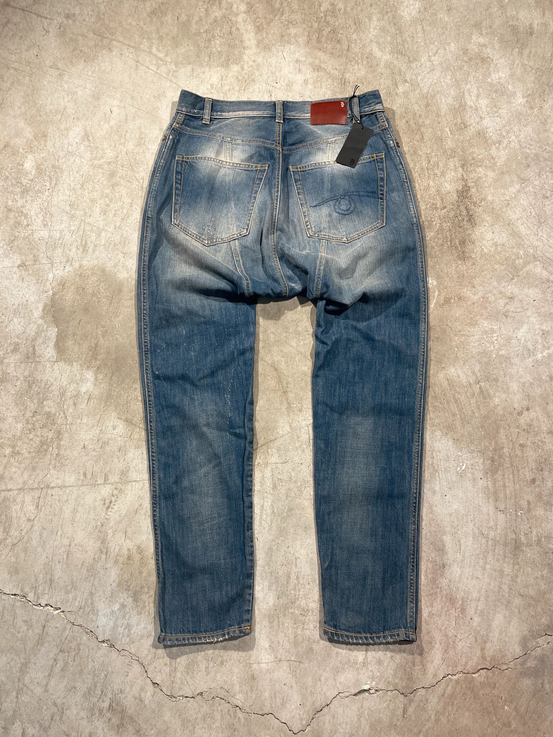 R13 R13 Drop Denim Jeans Size 26" / US 2 / IT 38 - 2 Thumbnail