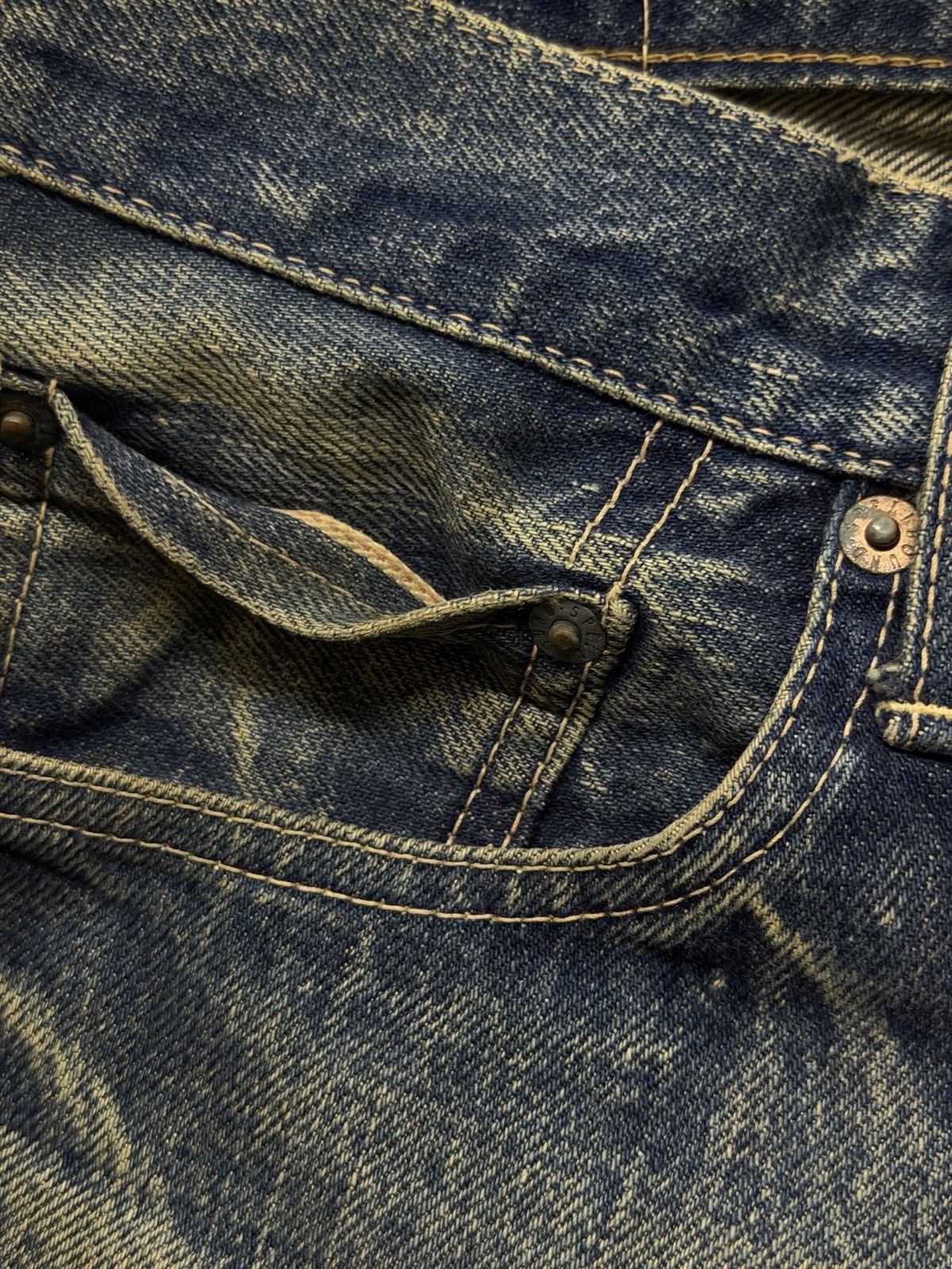 Spellbound Vintage 90s Spellbound By Domingo Co.Ltd Japanese Denim W33 Size US 33 - 13 Thumbnail