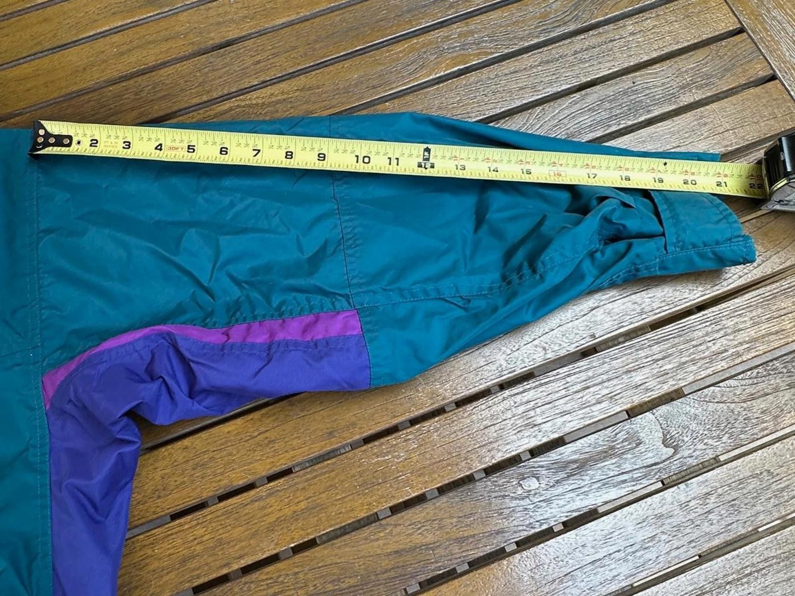 Columbia Vintage Columbia Bugaboo Jacket Women Small Teal Purple 90s Size S / US 4 / IT 40 - 9 Thumbnail