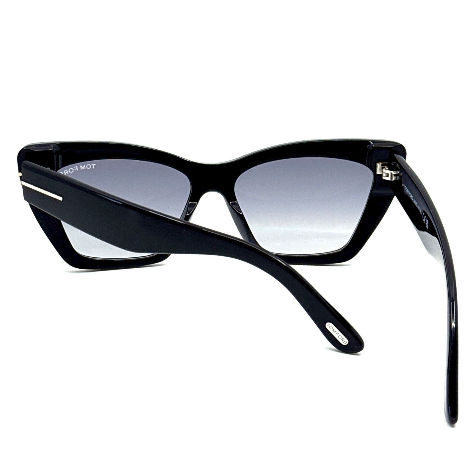 Tom Ford New, TOM FORD Wyatt Sunglasses TF871 01B Authentic Size ONE SIZE - 11 Thumbnail