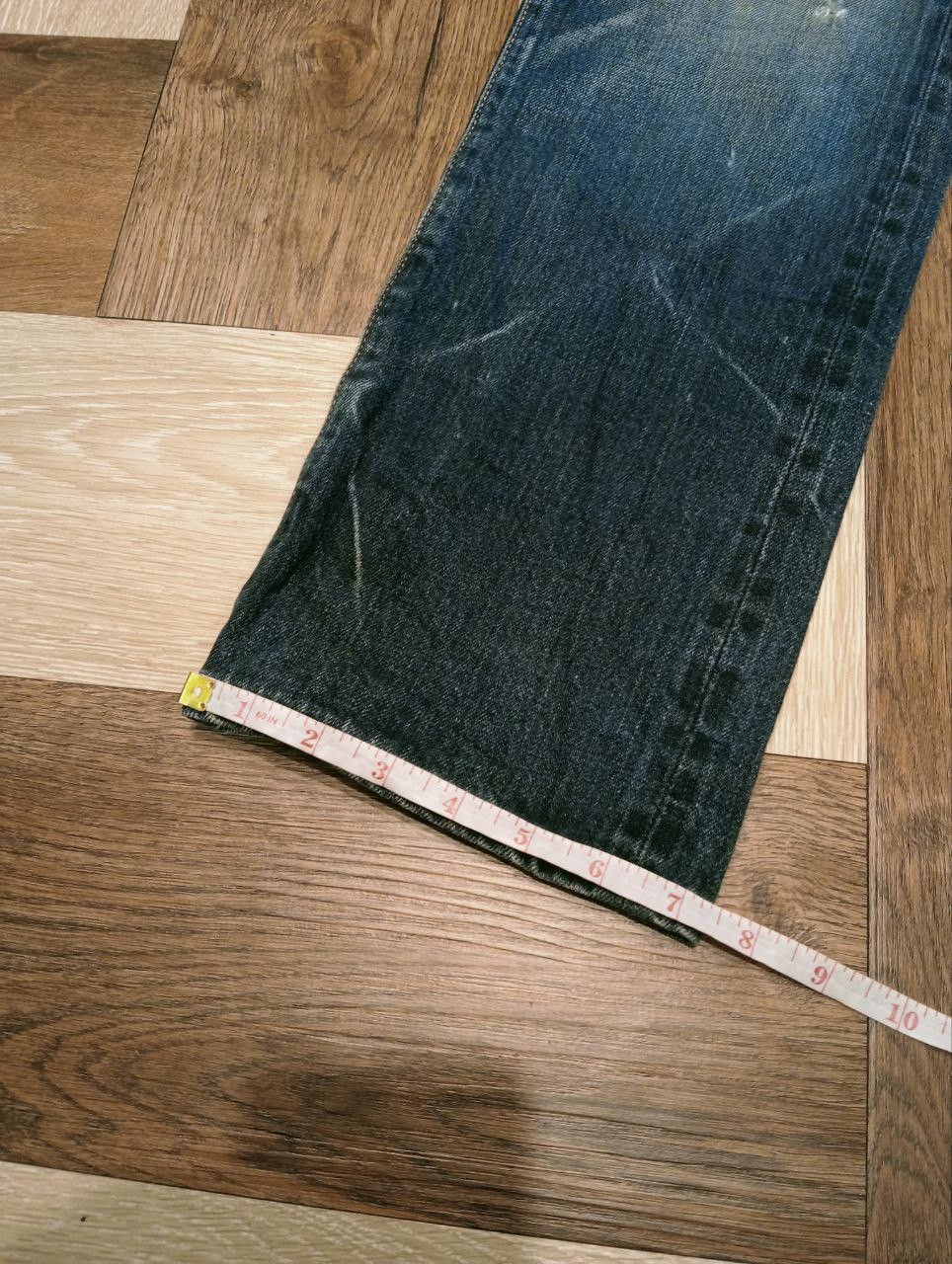 KURO JAPANESE KURO DIAMANTE SELVEDGE CROPPED JEANS Size US 33 - 17 Thumbnail