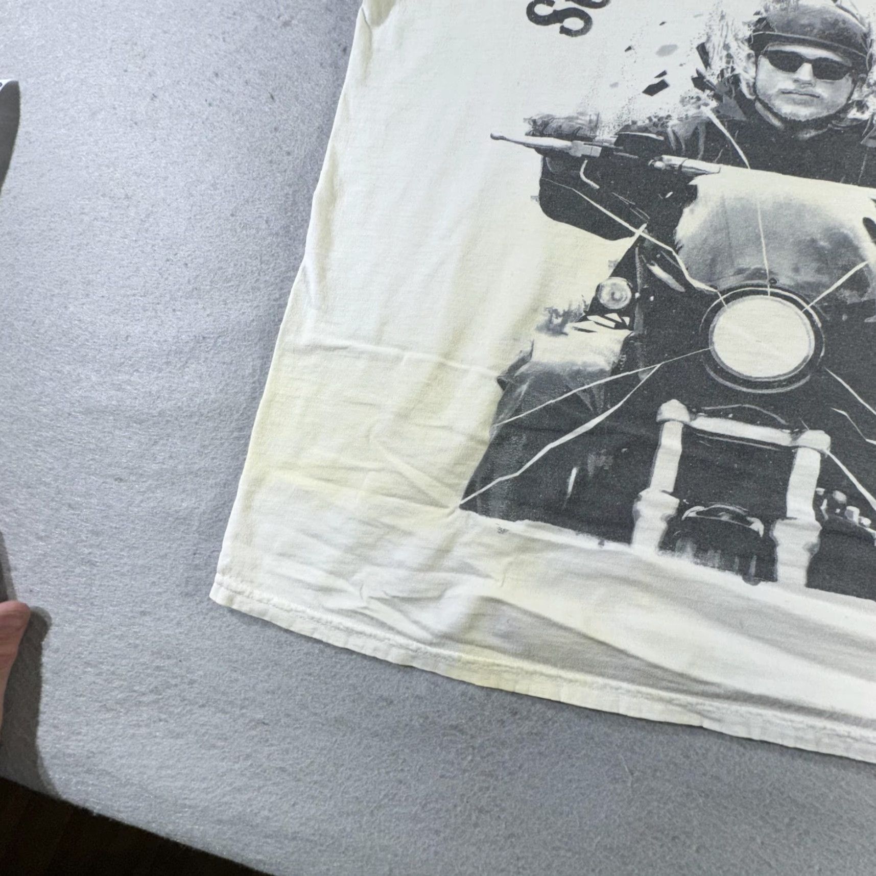 Changes VINTAGE Sons of Anarchy T-Shirt Mens XL White Biker Motorcycle TV Graphic Tee Size US XL / EU 56 / 4 - 6 Thumbnail