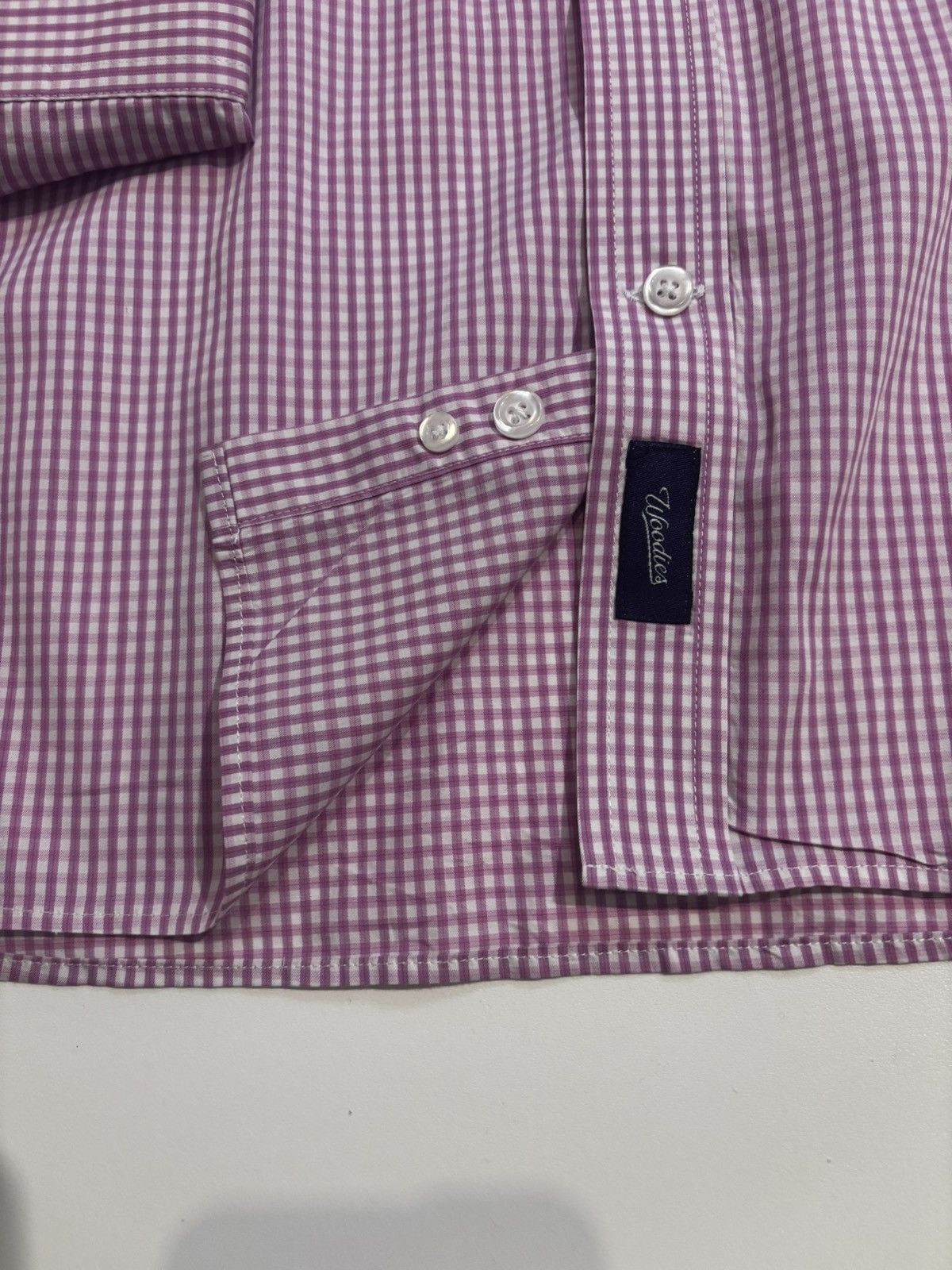 Other Pink checked dress Shirt.mt2707 Size US S / EU 44-46 / 1 - 7 Thumbnail