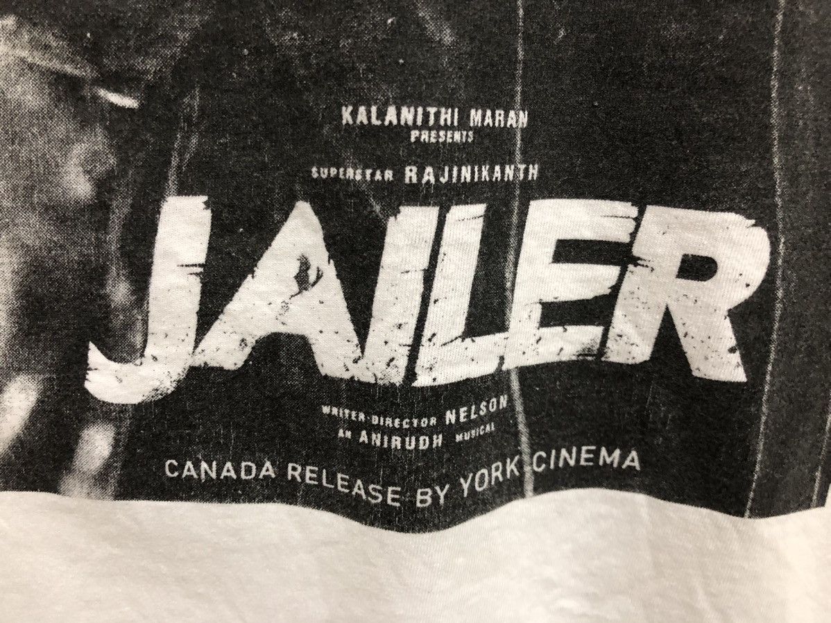 Gildan RARE 🔥 JAILER SUPER⭐️ RAJINIKANTH MOVIE PROMO BY YORK CINEMA Size US M / EU 48-50 / 2 - 7 Thumbnail