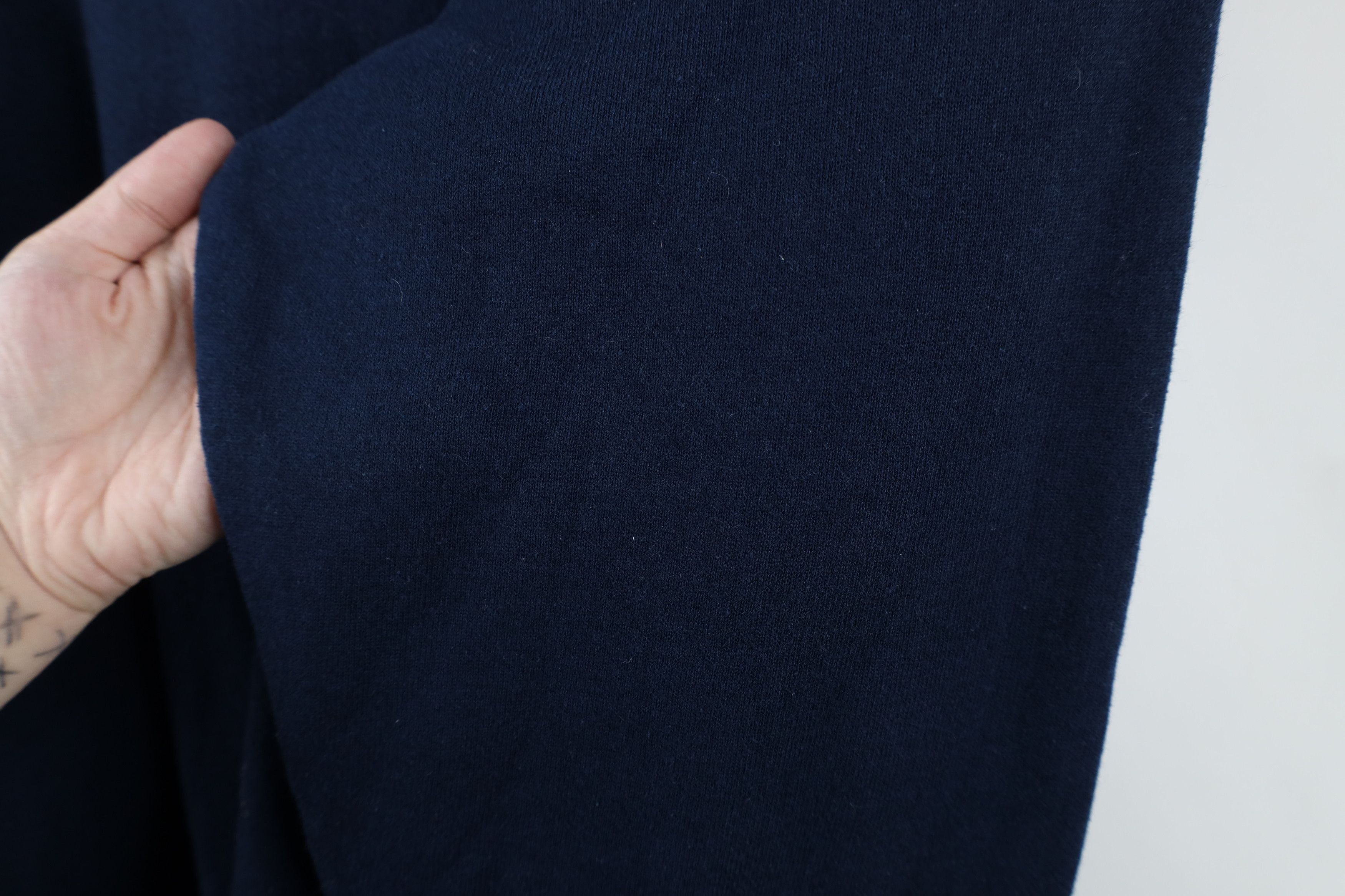 Vintage Vintage 90s Streetwear Heavyweight Crewneck Sweatshirt Blue Size US XL / EU 56 / 4 - 7 Thumbnail