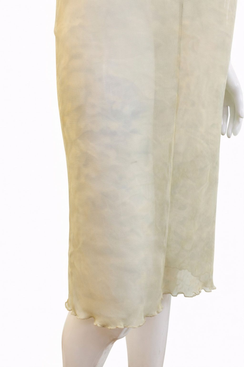 Jean Paul Gaultier Jean Paul Gaultier Mesh Khaki Military Green Dye Tie Dress Size M / US 6-8 / IT 42-44 - 2 Thumbnail
