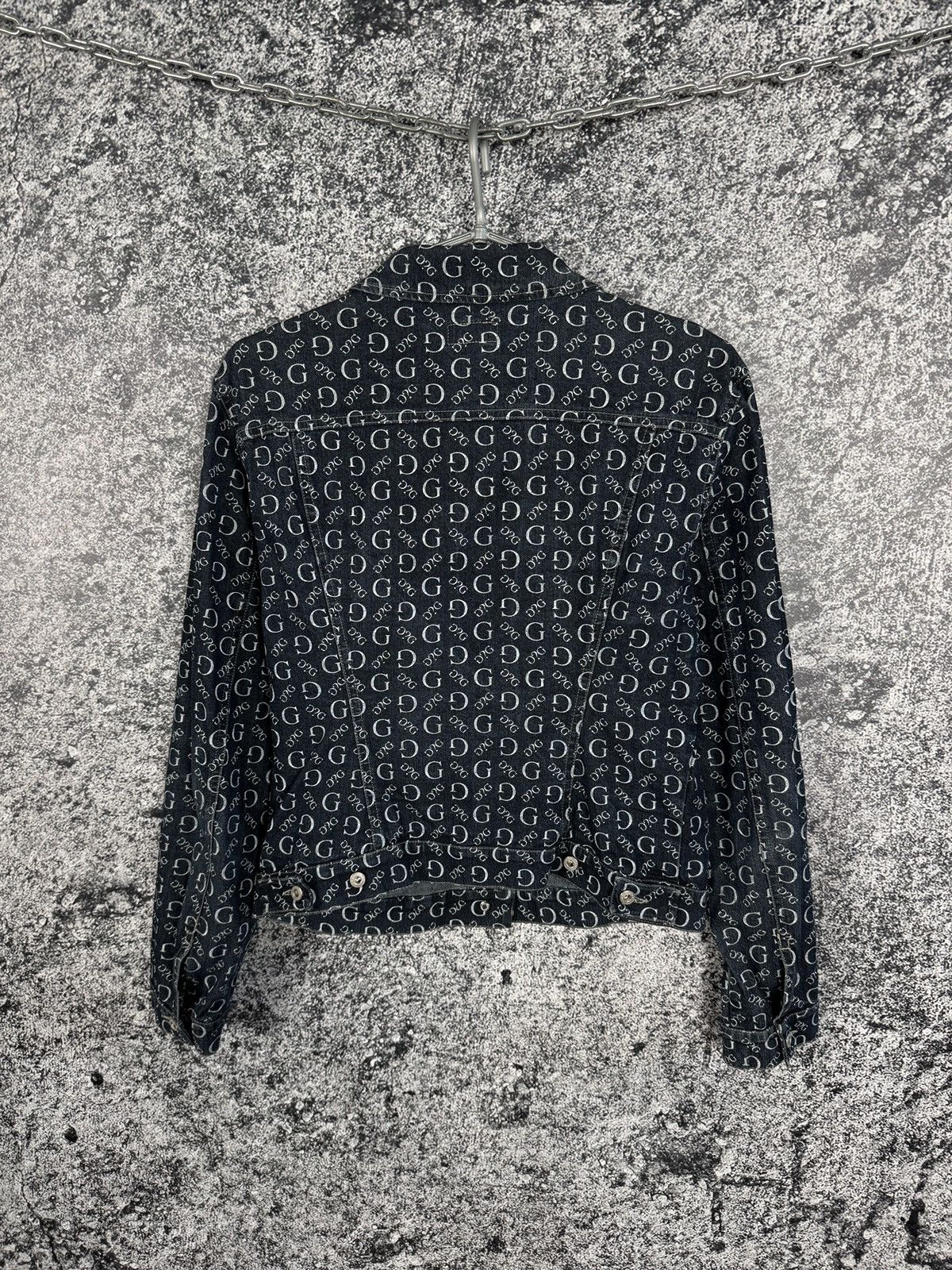 Guess GUESS Vintage Denim Jacket Monogram Logo Italy Size L Size L / US 10 / IT 46 - 9 Thumbnail