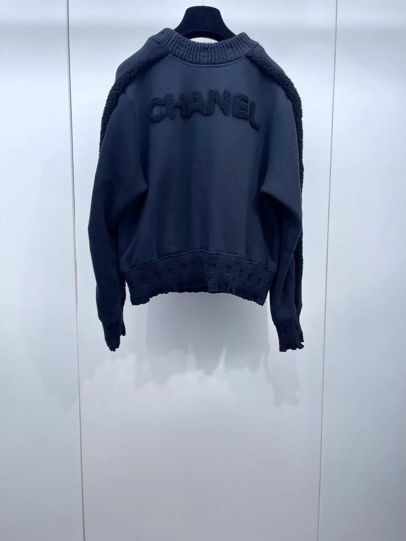 Chanel Chanel Black Teddy Fur Sweatshirt -2505 Size US S / EU 44-46 / 1 - 2 Thumbnail