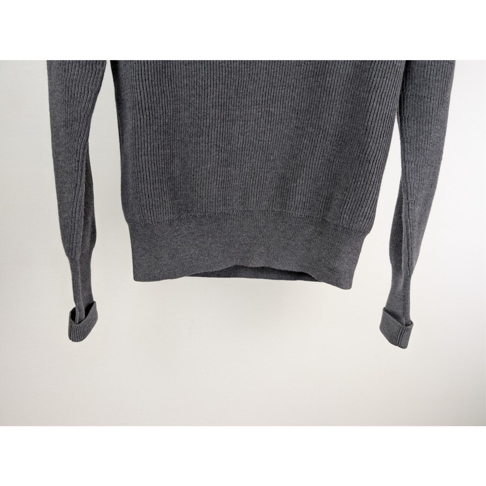 Tom Ford o1rshd1 CC20 Zipper Hi-Neck Sweatshirt in Grey Size US M / EU 48-50 / 2 - 4 Thumbnail