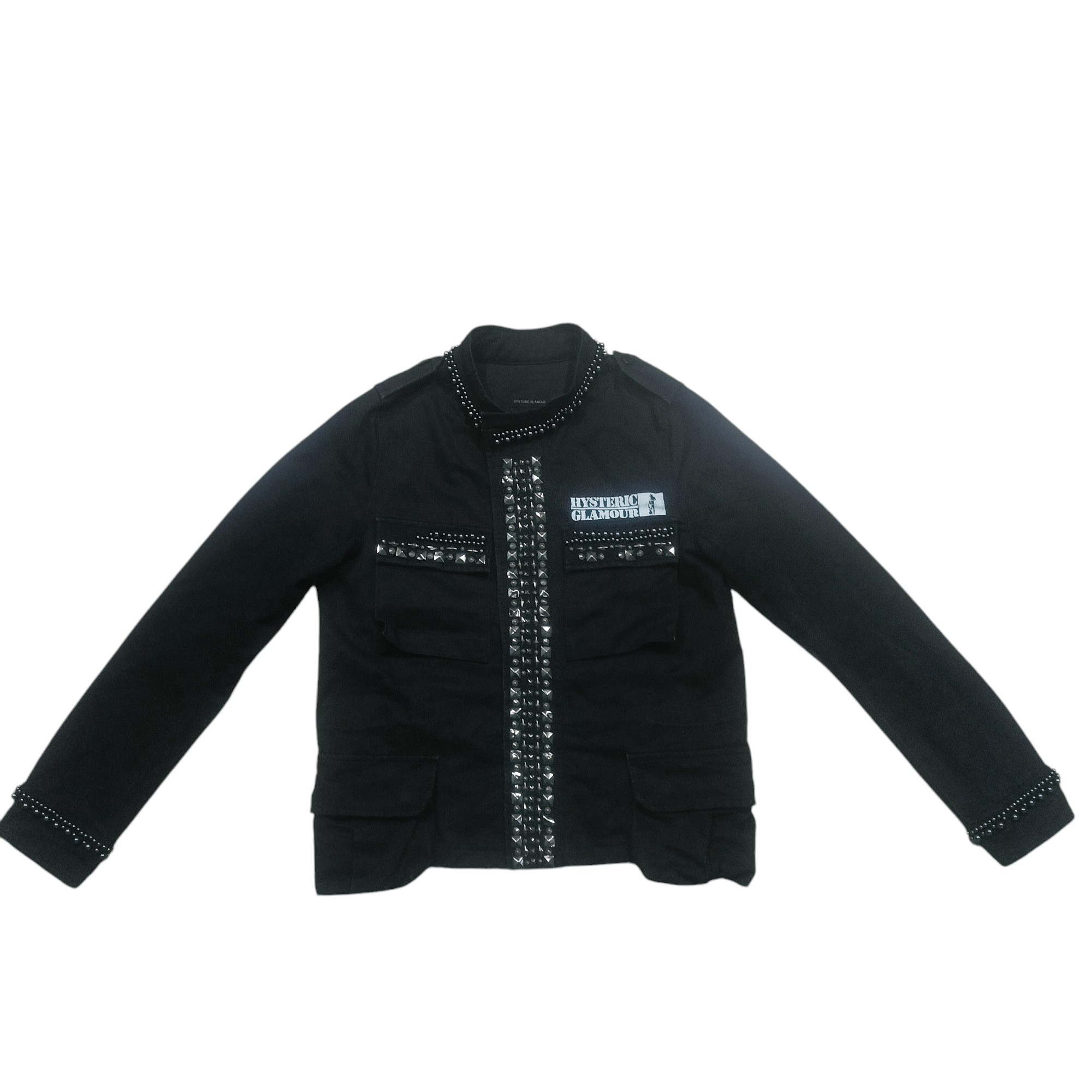 Hysteric Glamour Hysteric Glamour Studded Jacket Custom Print Public Service Size US S / EU 44-46 / 1 - 2 Thumbnail