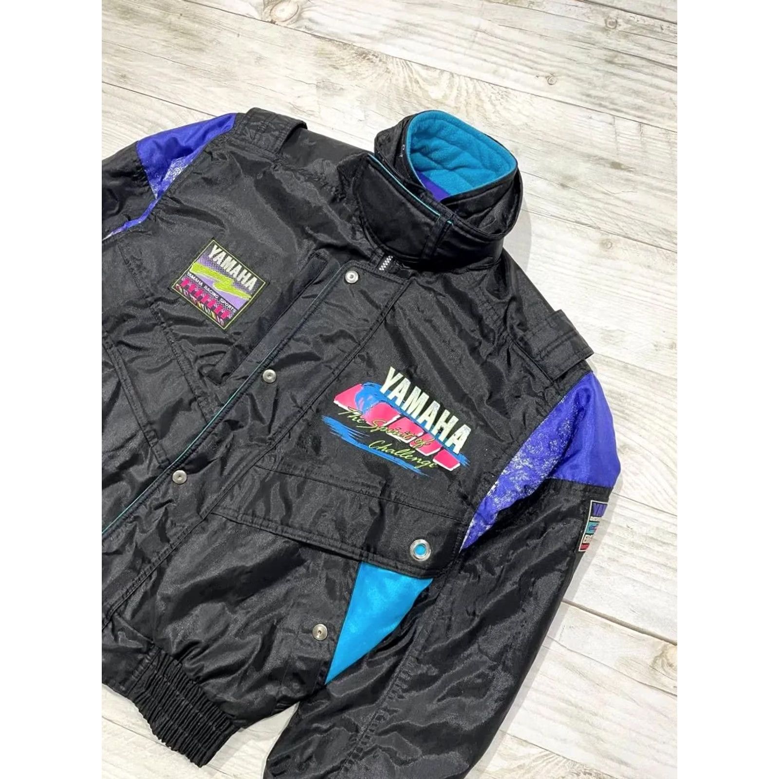 Yamaha VINTAGE Yamaha Jacket Men Size S Black 80s 90s Moto Racing Y2K Shirts/Shirt Size US S / EU 44-46 / 1 - 3 Thumbnail