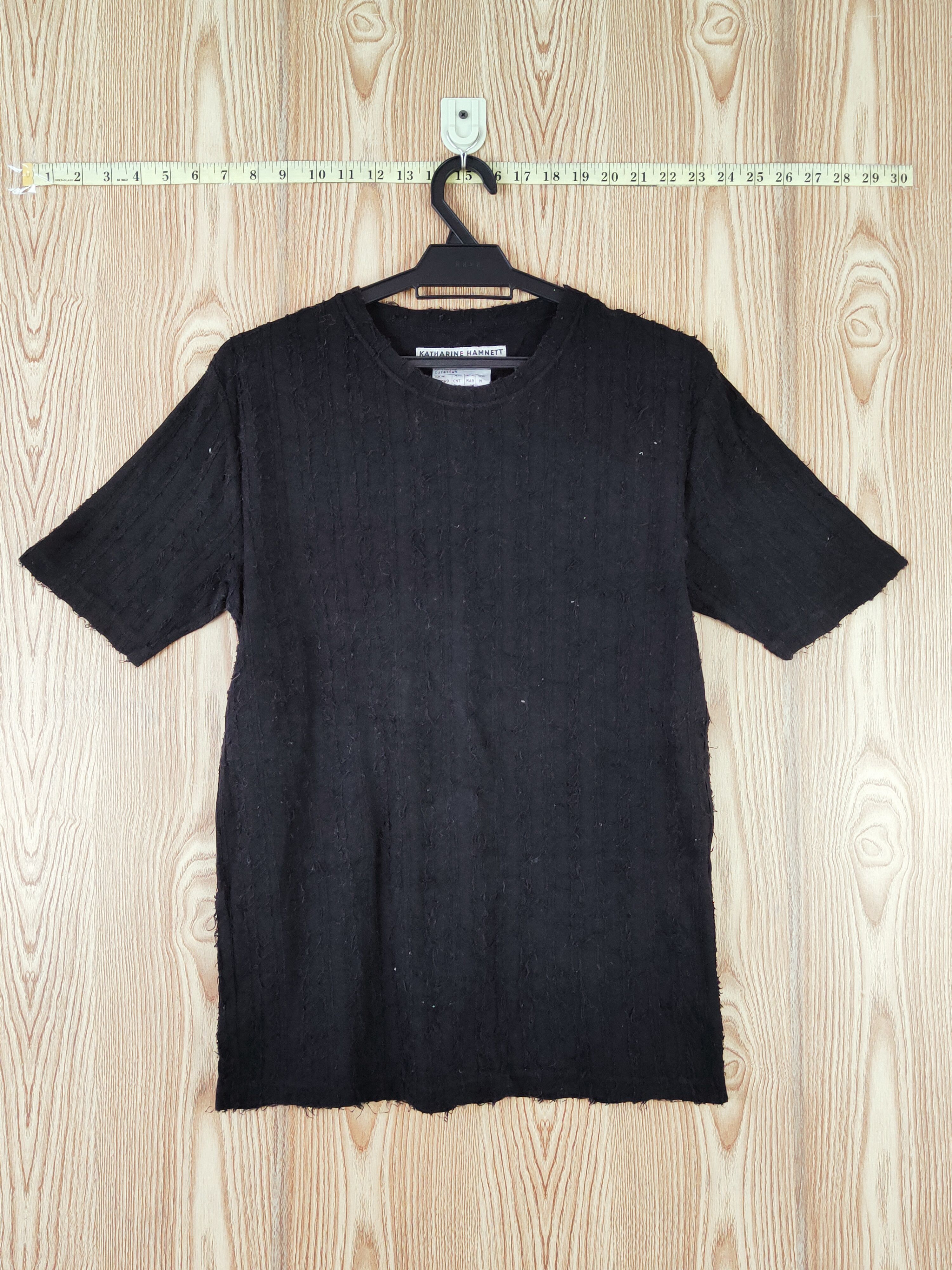 Katharine Hamnett London DL Katharine Hamnett London Black T-shirts #W745 Size US M / EU 48-50 / 2 - 1 Thumbnail