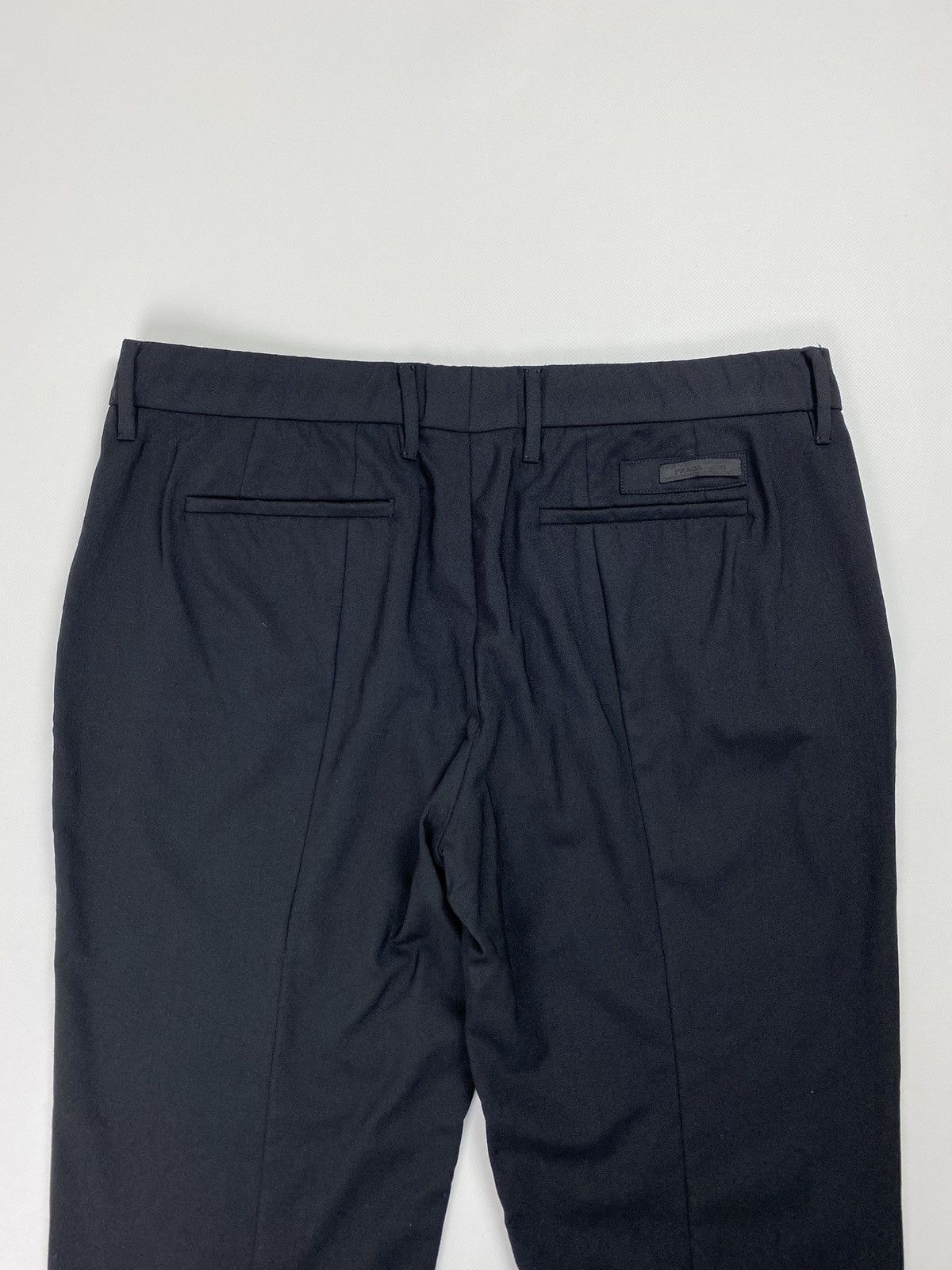Prada × Vintage Prada Milano ladies wool dress pants trousers size 46 Size 32" / US 10 / IT 46 - 21 Thumbnail
