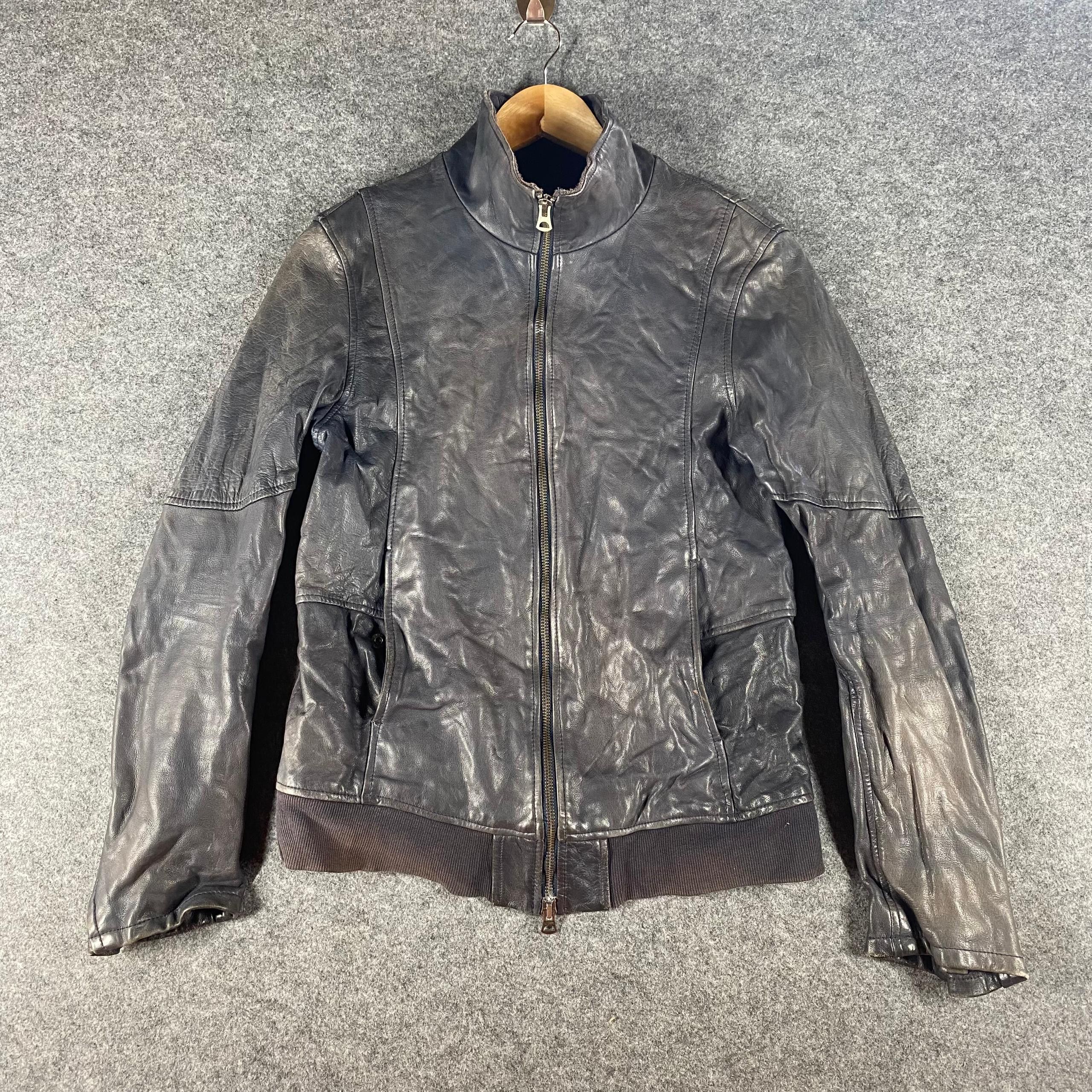 Japanese Brand Vintage Shama Motorcycles Leather Jacket Size US M / EU 48-50 / 2 - 3 Thumbnail