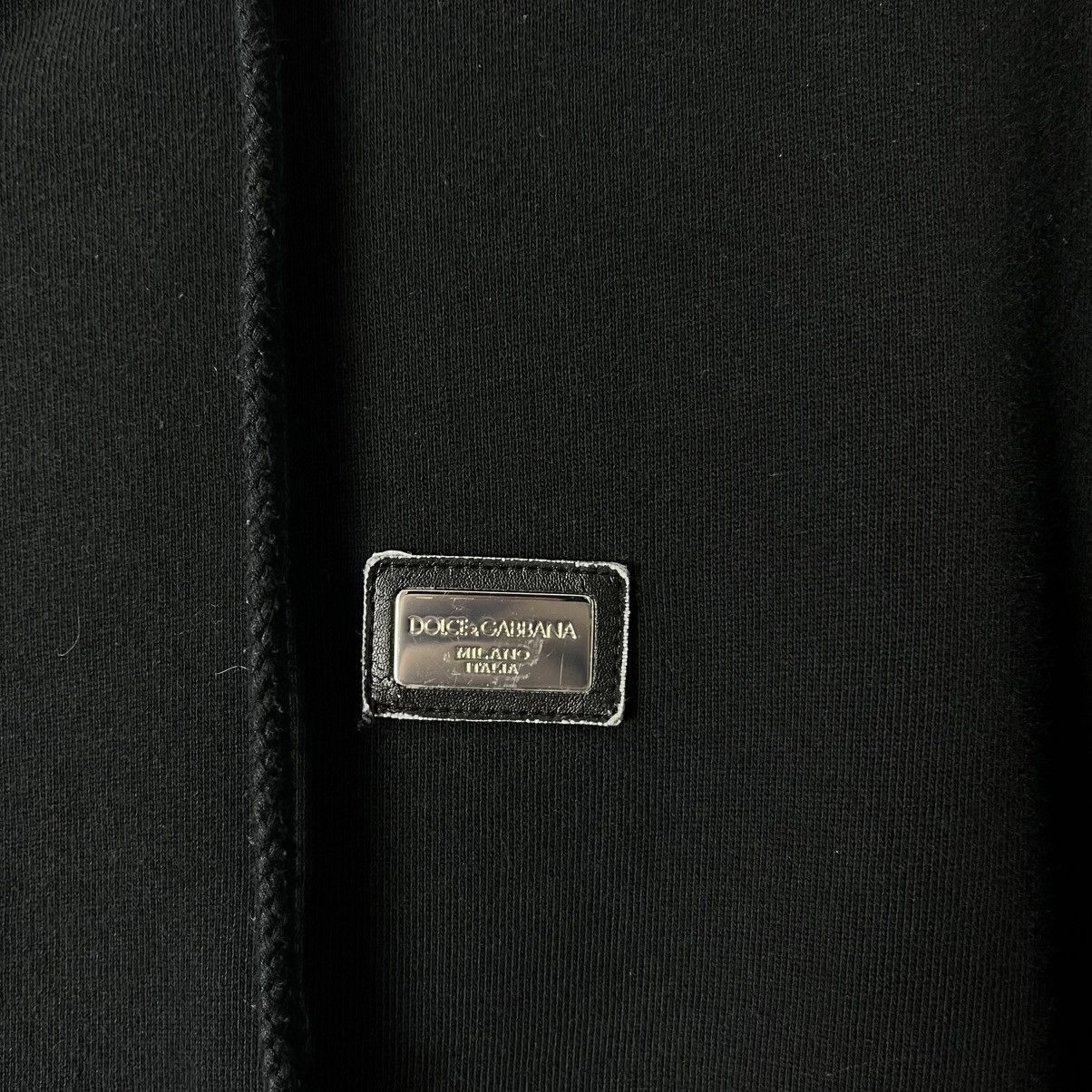Dolce Gabbana zip hoodie vintage Rare Size M Black