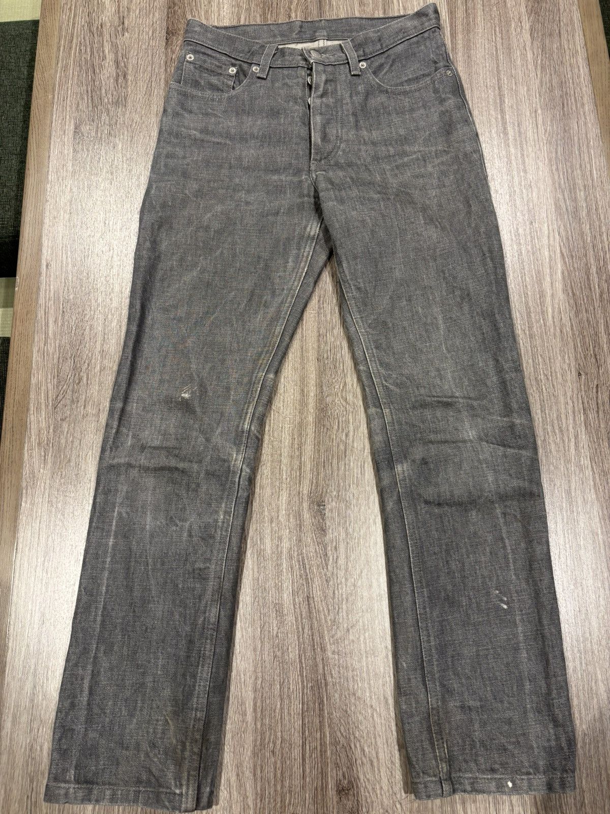 Helmut Lang Helmut lang 1999 raw denim Size US 26 / EU 42 - 1 Thumbnail