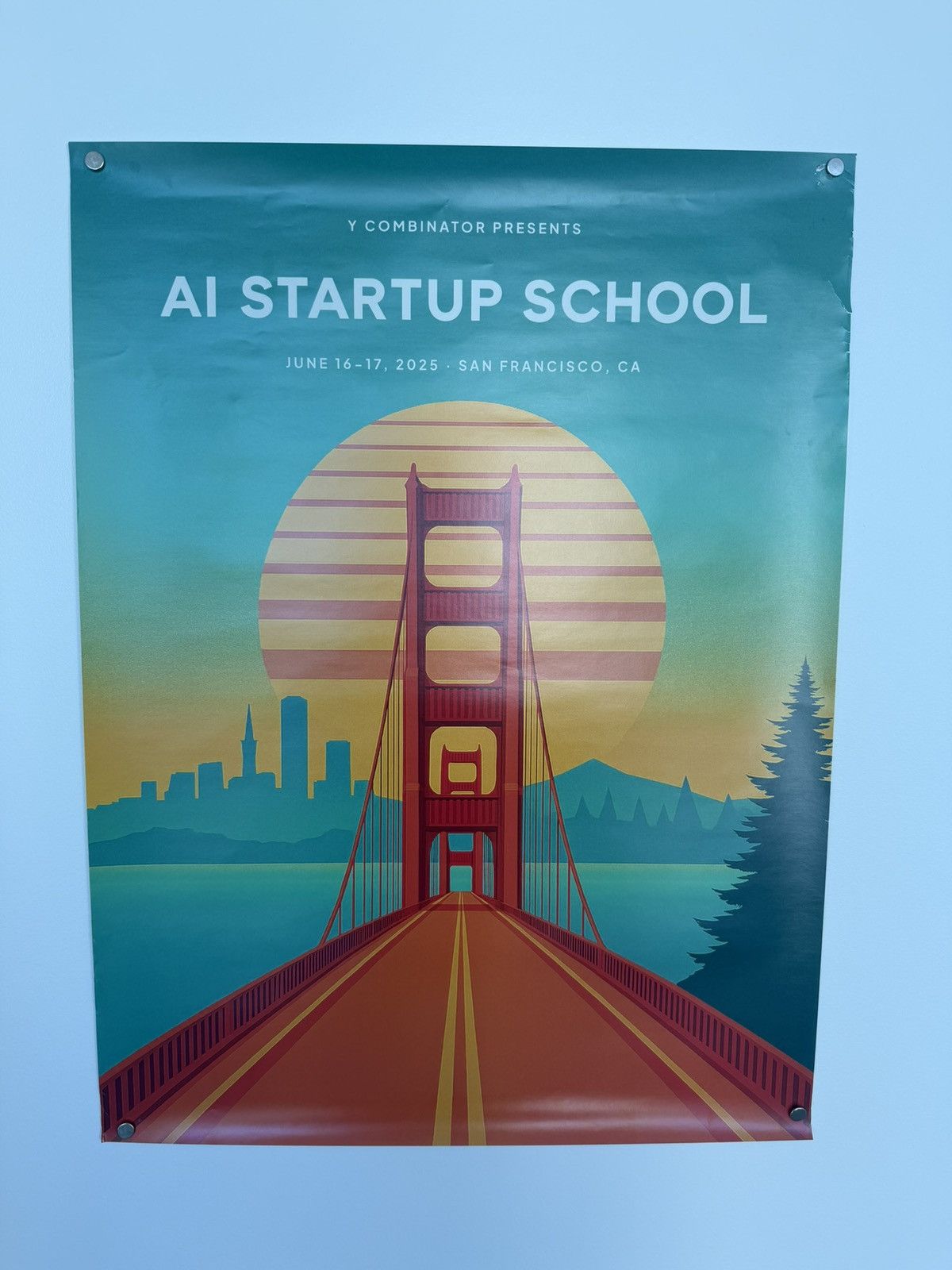 Other Y-Combinator AI Startup School Poster (Original Packaging) Size ONE SIZE - 1 Thumbnail