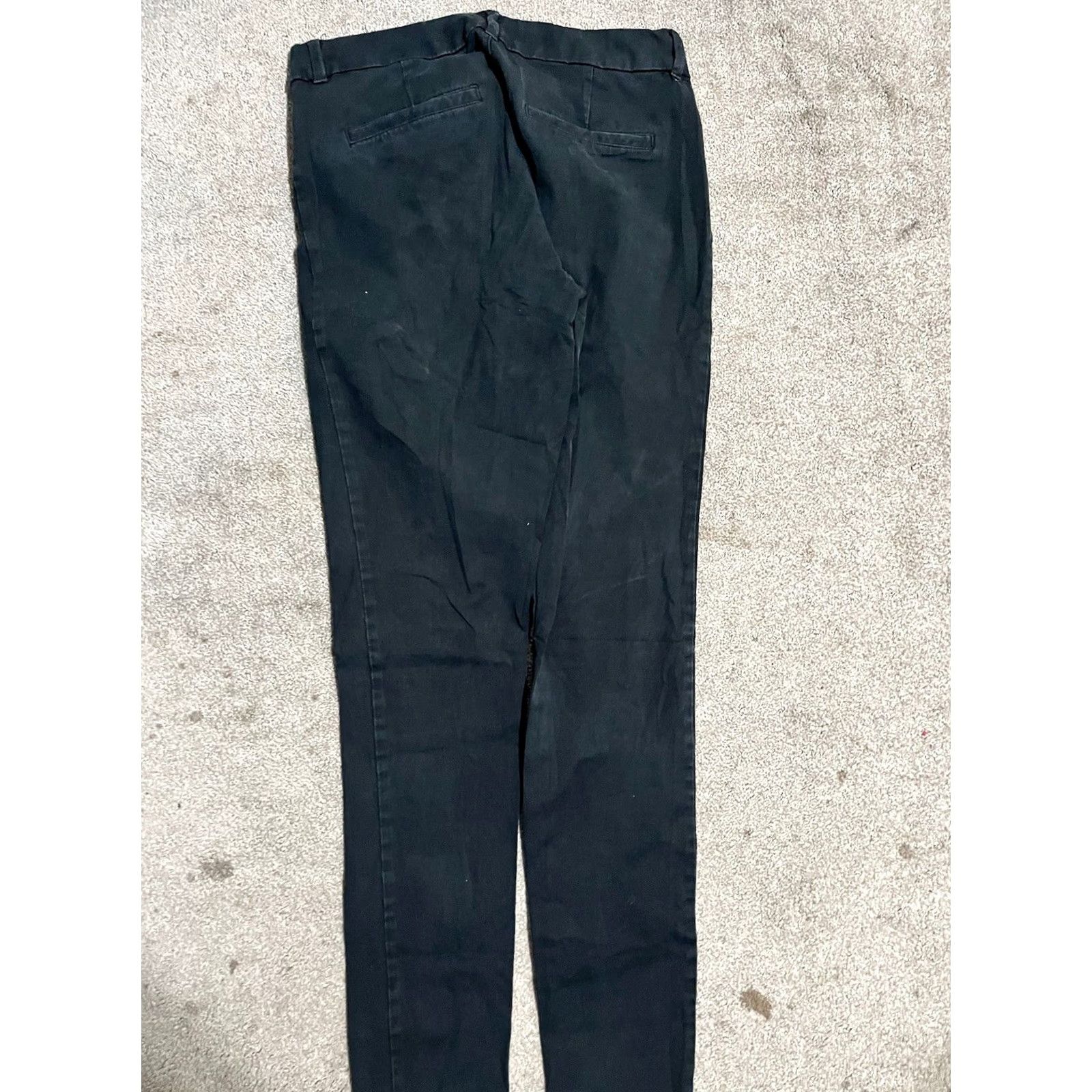 Old Navy Old Navy Black Pixie Skinny High-Rise Ankle Pants Women 8 Tall Solid Slim Crochet? No. Size 30" / US 8 / IT 44 - 3 Thumbnail