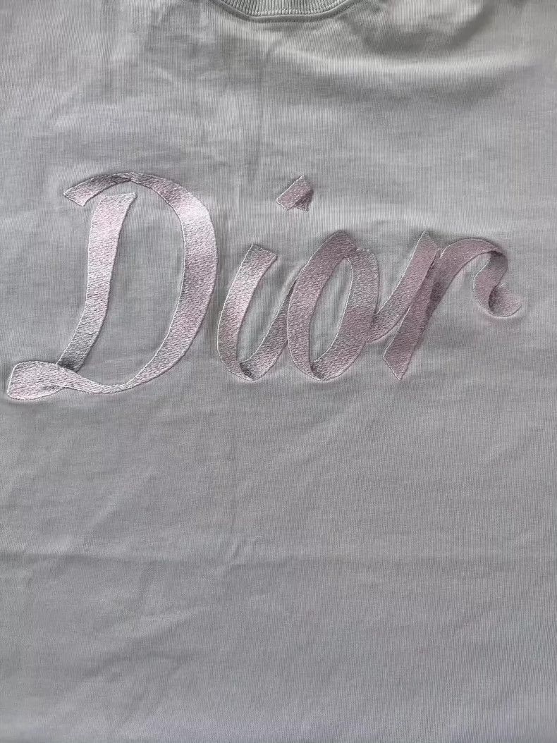 Dior Dior Logo Print Short Sleeve T-Shirt Size US L / EU 52-54 / 3 - 3 Thumbnail
