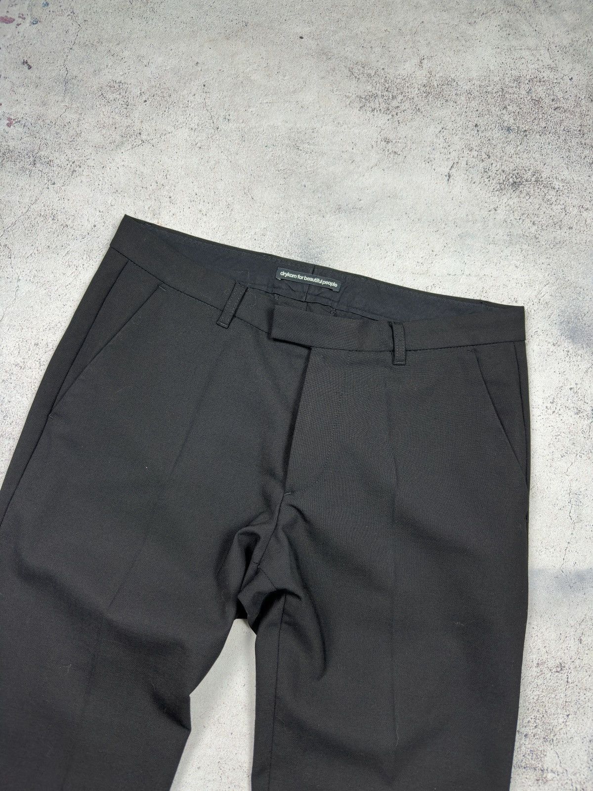 DRYKORN Drykorn Black Cropped Trousers Pants Size 46 Size US 31 - 3 Thumbnail
