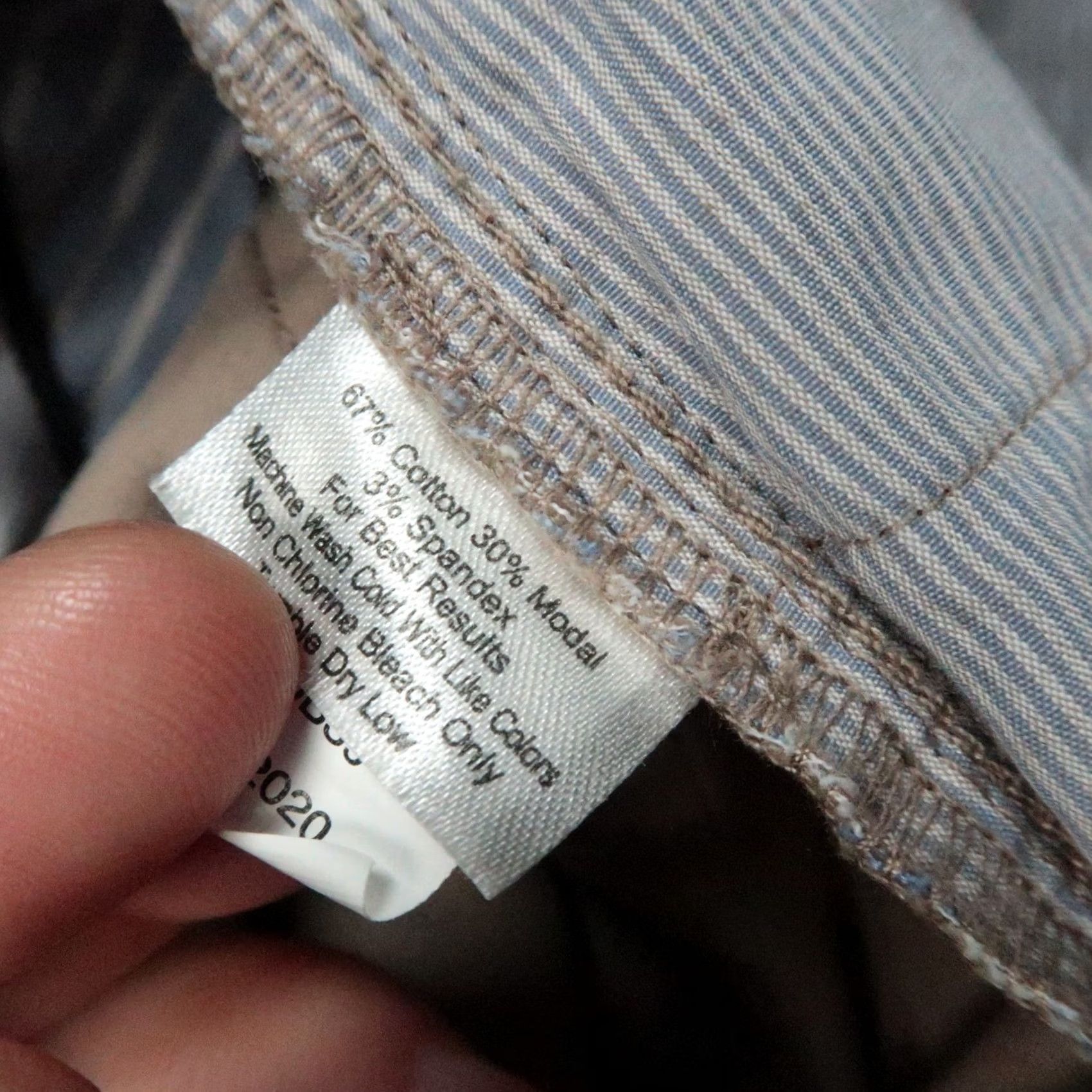 Peter Millar VINTAGE Peter Millar Pants Mens 38x33 Beige Chino 5 Pocket Ultimate Sateen Trouser Size US 38 / EU 54 - 7 Thumbnail