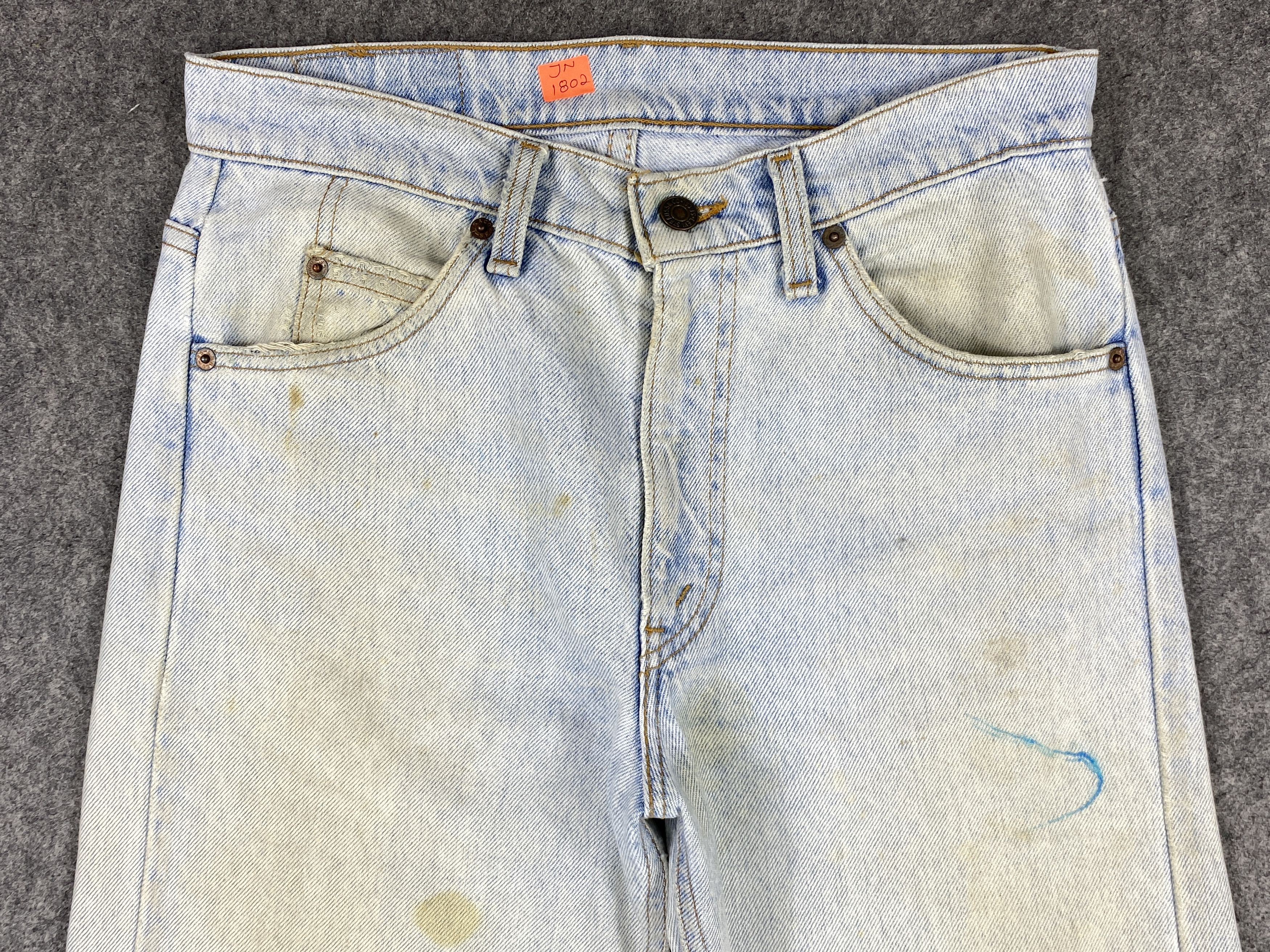 Levi's 90's Light Wash Vintage Levi's 505 USA 31x30 Denim -JN1802 Size US 31 - 3 Thumbnail