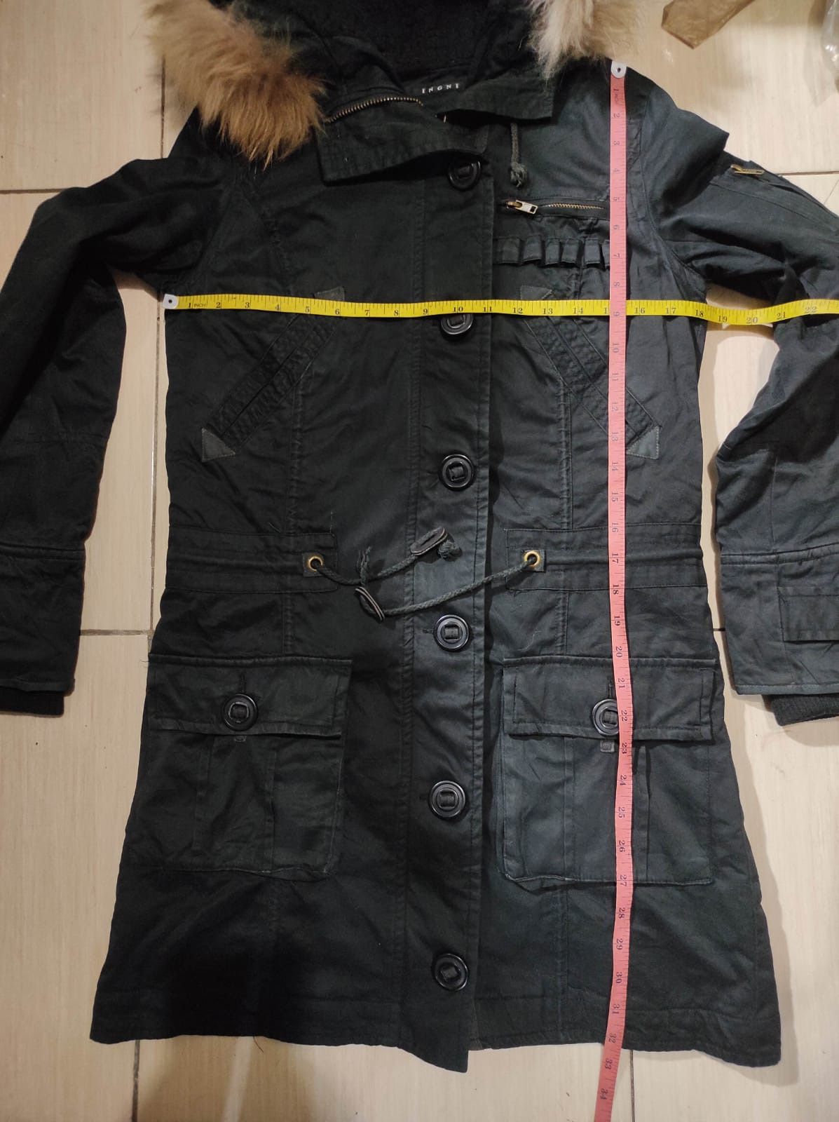 Japanese Brand Ingni Double Zip Fur Hoodie Parka Jacket LGB style Size US S / EU 44-46 / 1 - 19 Thumbnail
